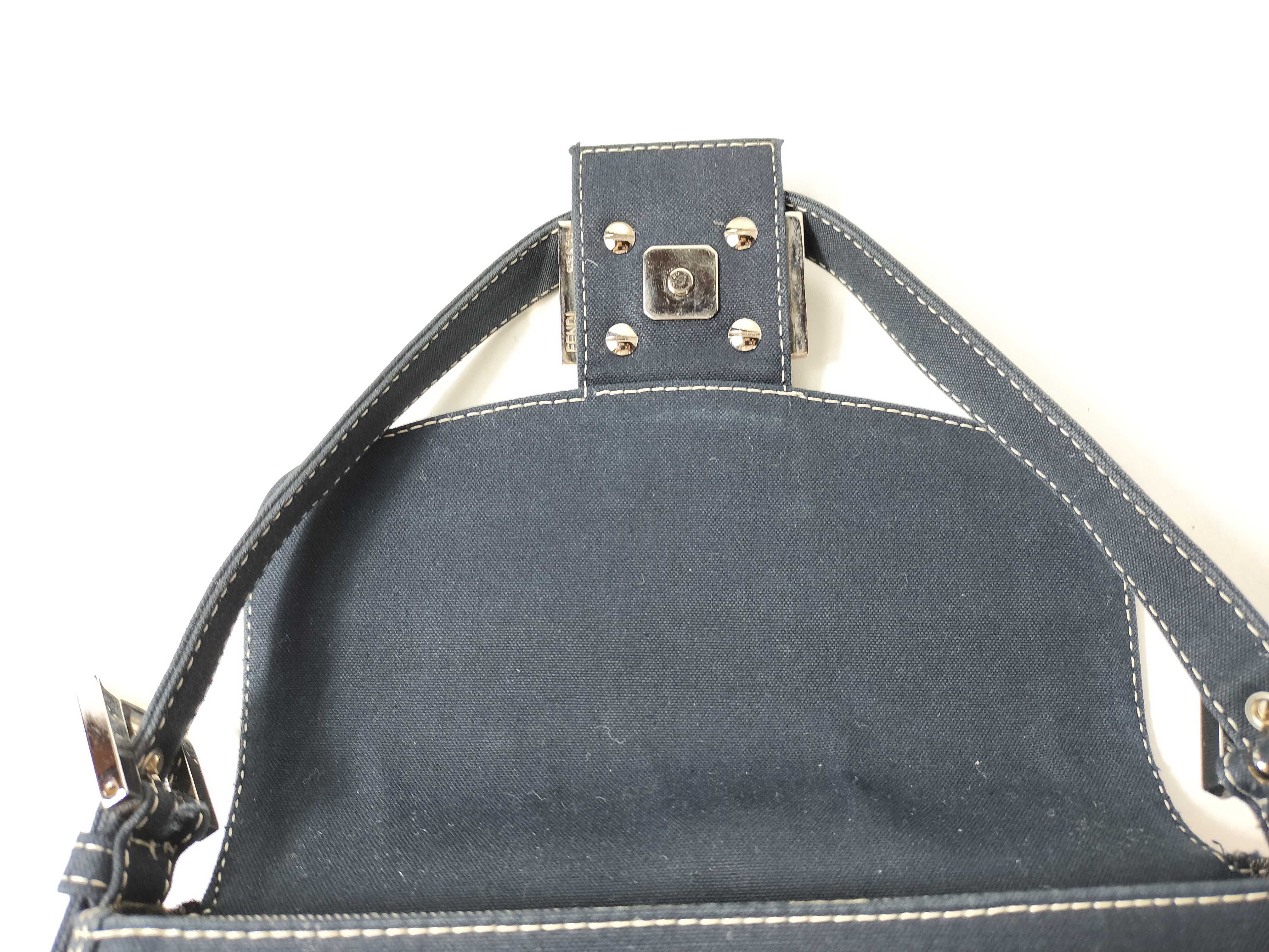 Mamma Bucket Marble Denim One-Shoulder Bag — view 8