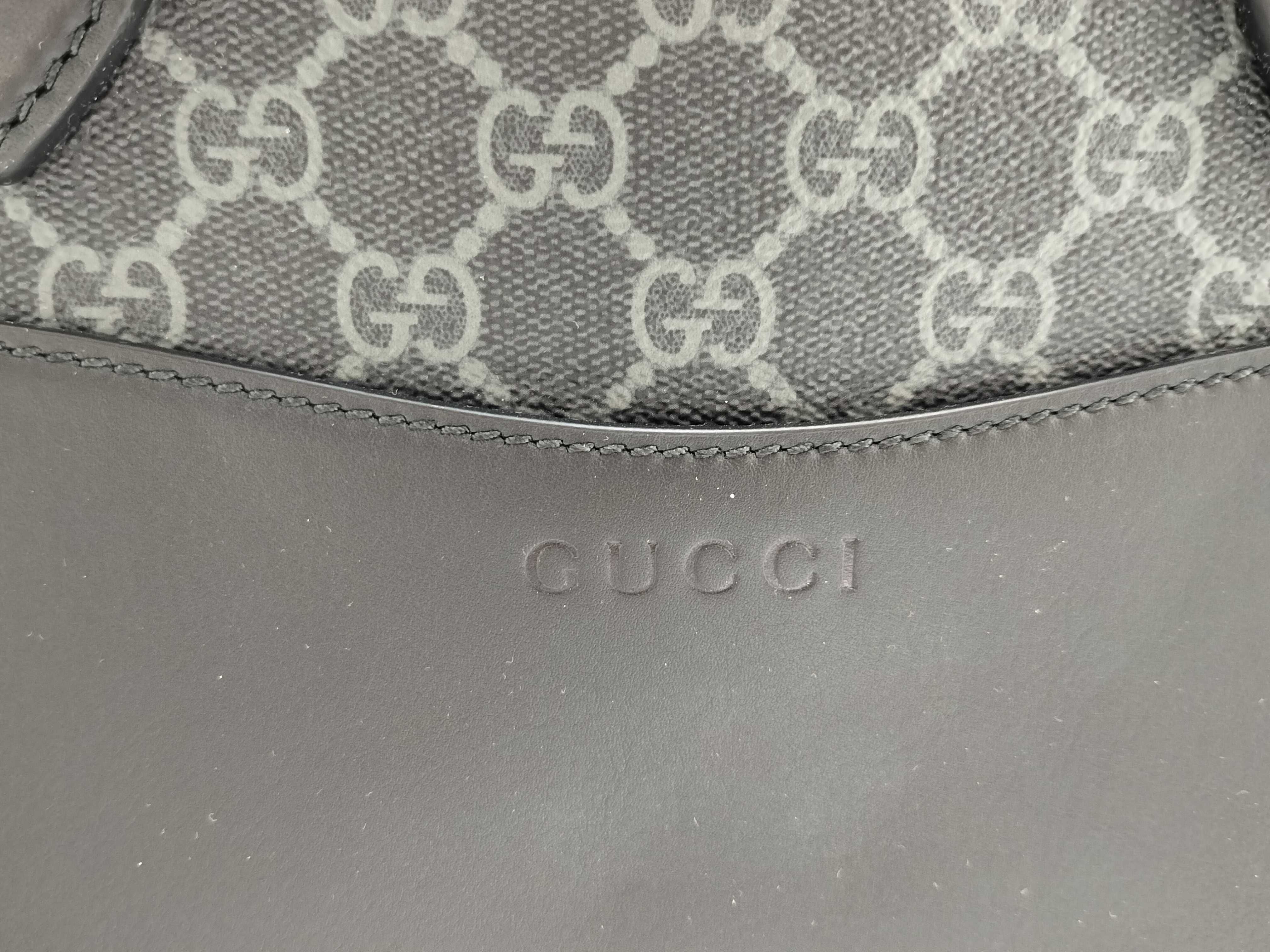 GG Supreme Briefcase, Unused, with Strap, Business Bag — view 15