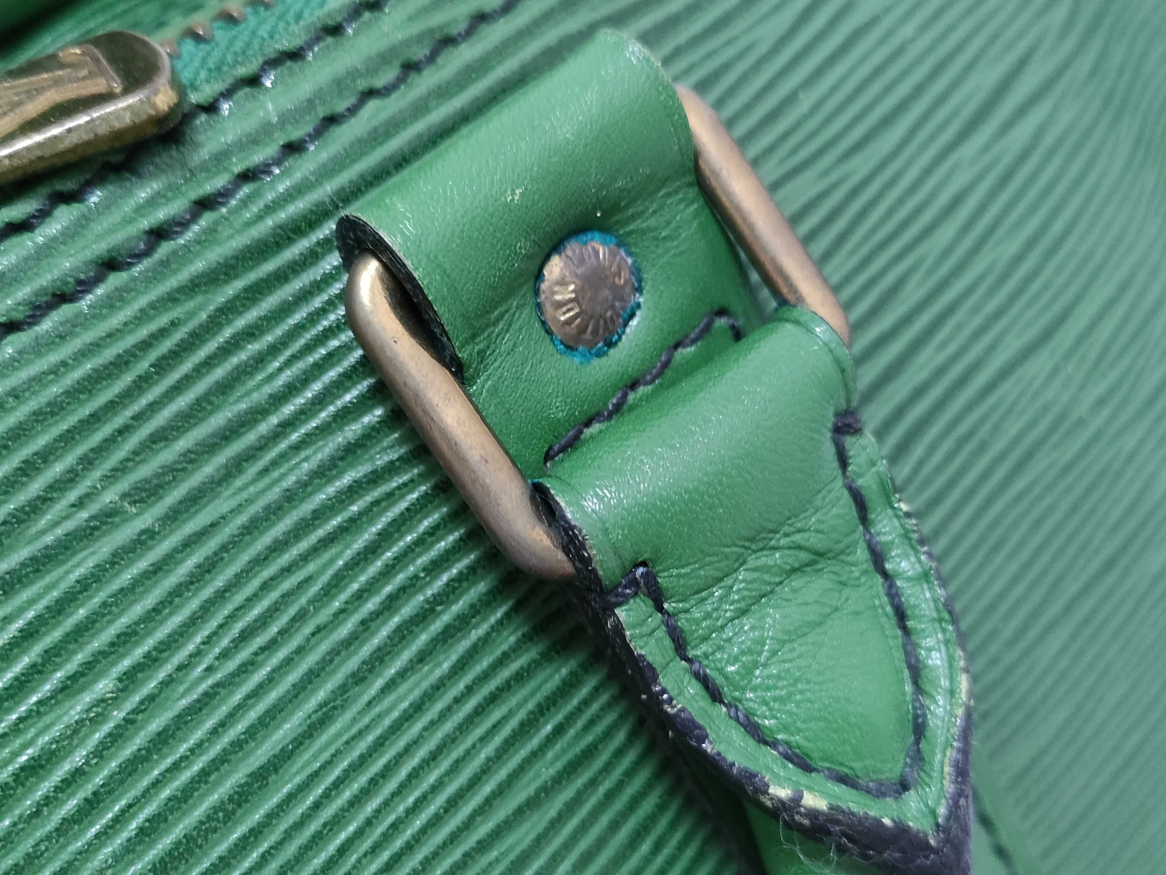 Monogram LV Keepall 50 Borneo Green Boston Bag — view 5