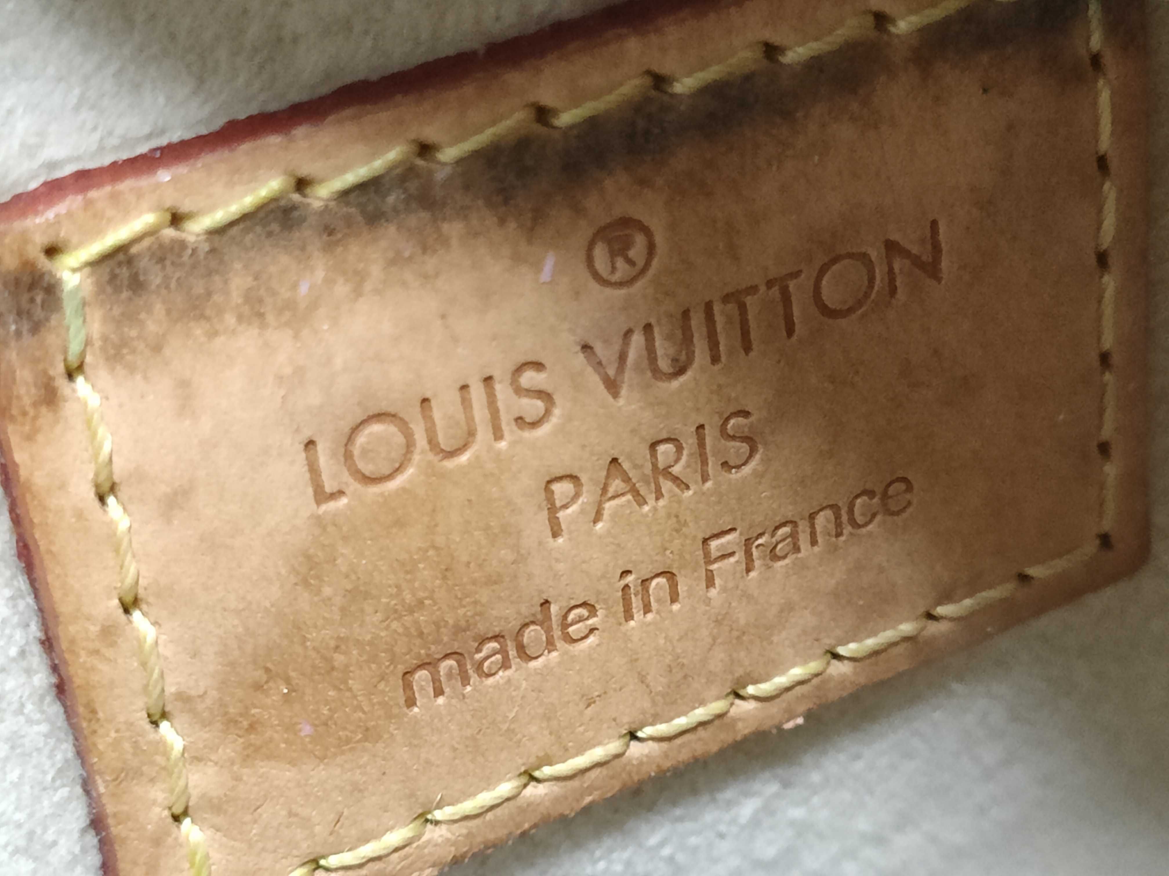 Monogram Louis Vuitton Brown Monogram Hudson GM M40045 Shoulder Bag — view 11