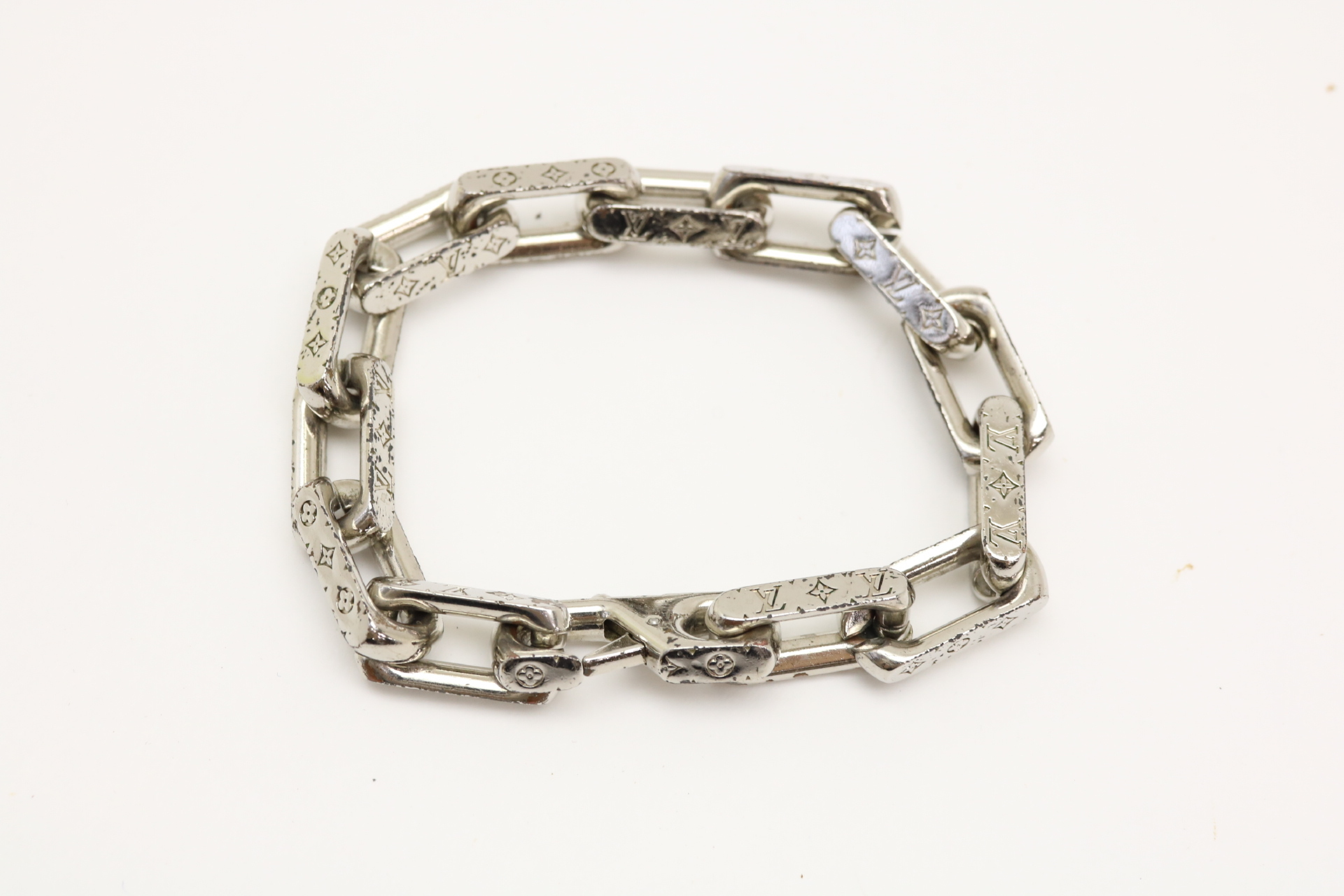 Monogram Chain Bracelet/Bangle — view 3