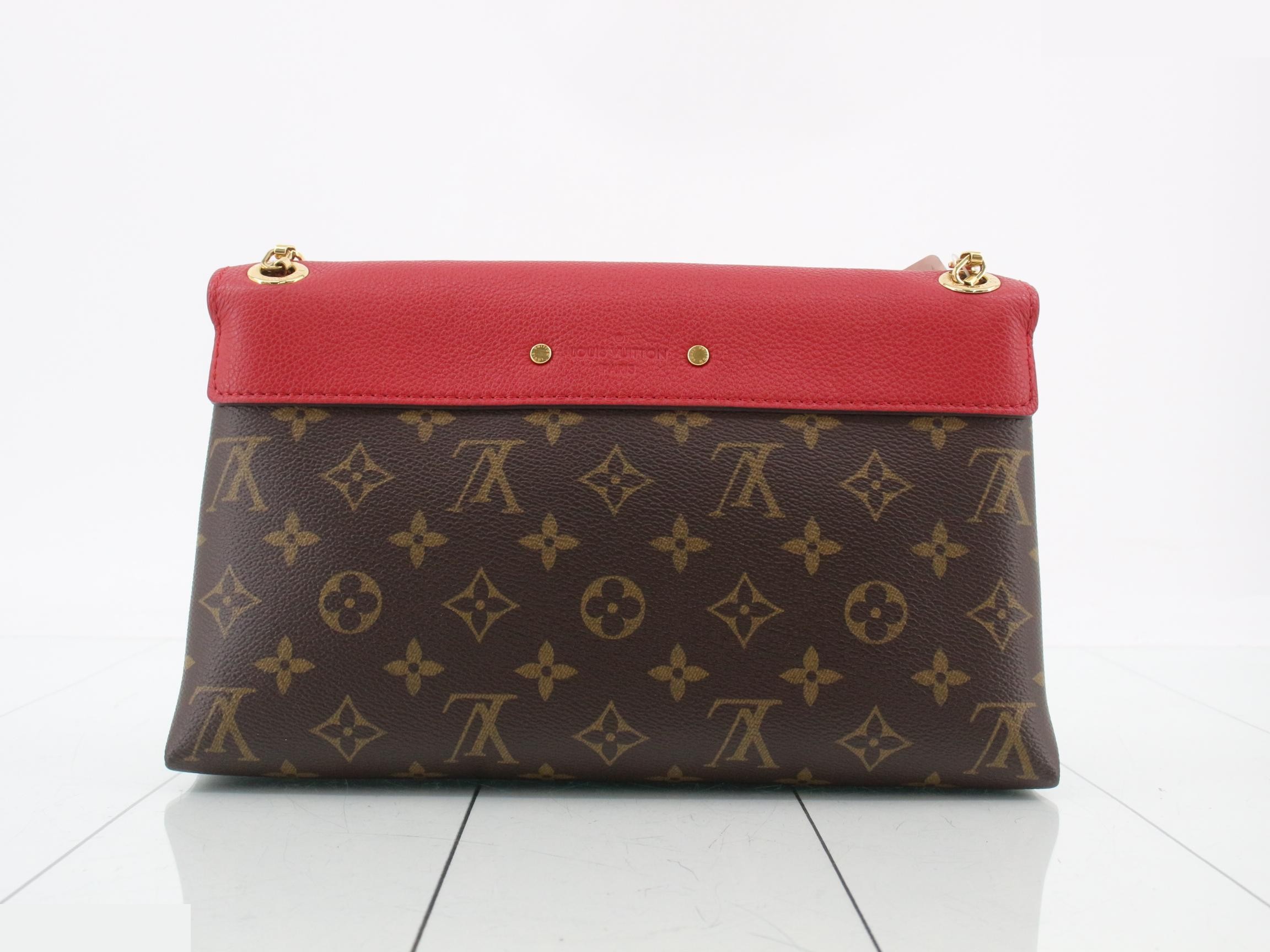 Monogram Pallas Chain Cerise Shoulder Bag — view 2