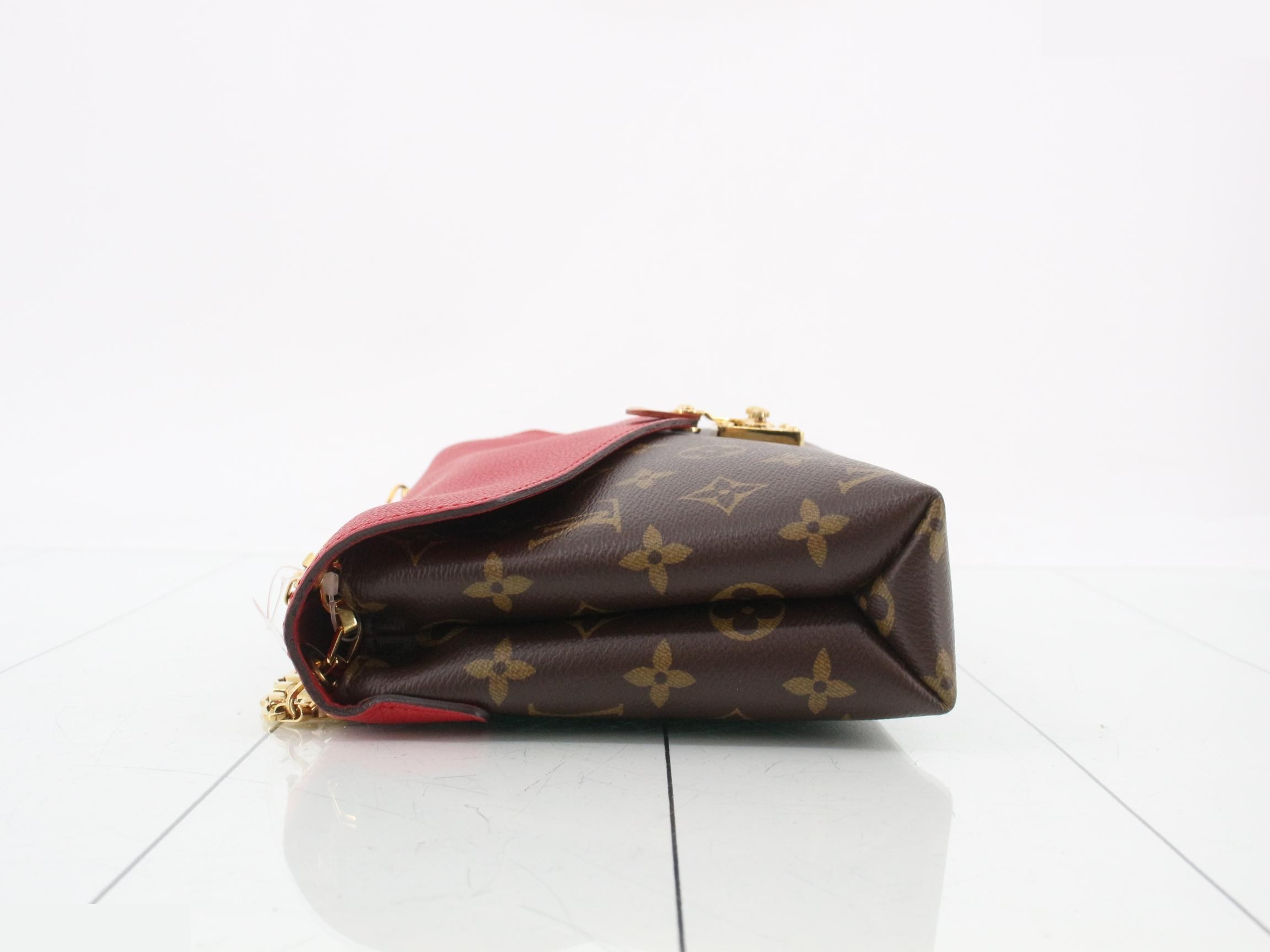 Monogram Pallas Chain Cerise Shoulder Bag — view 4