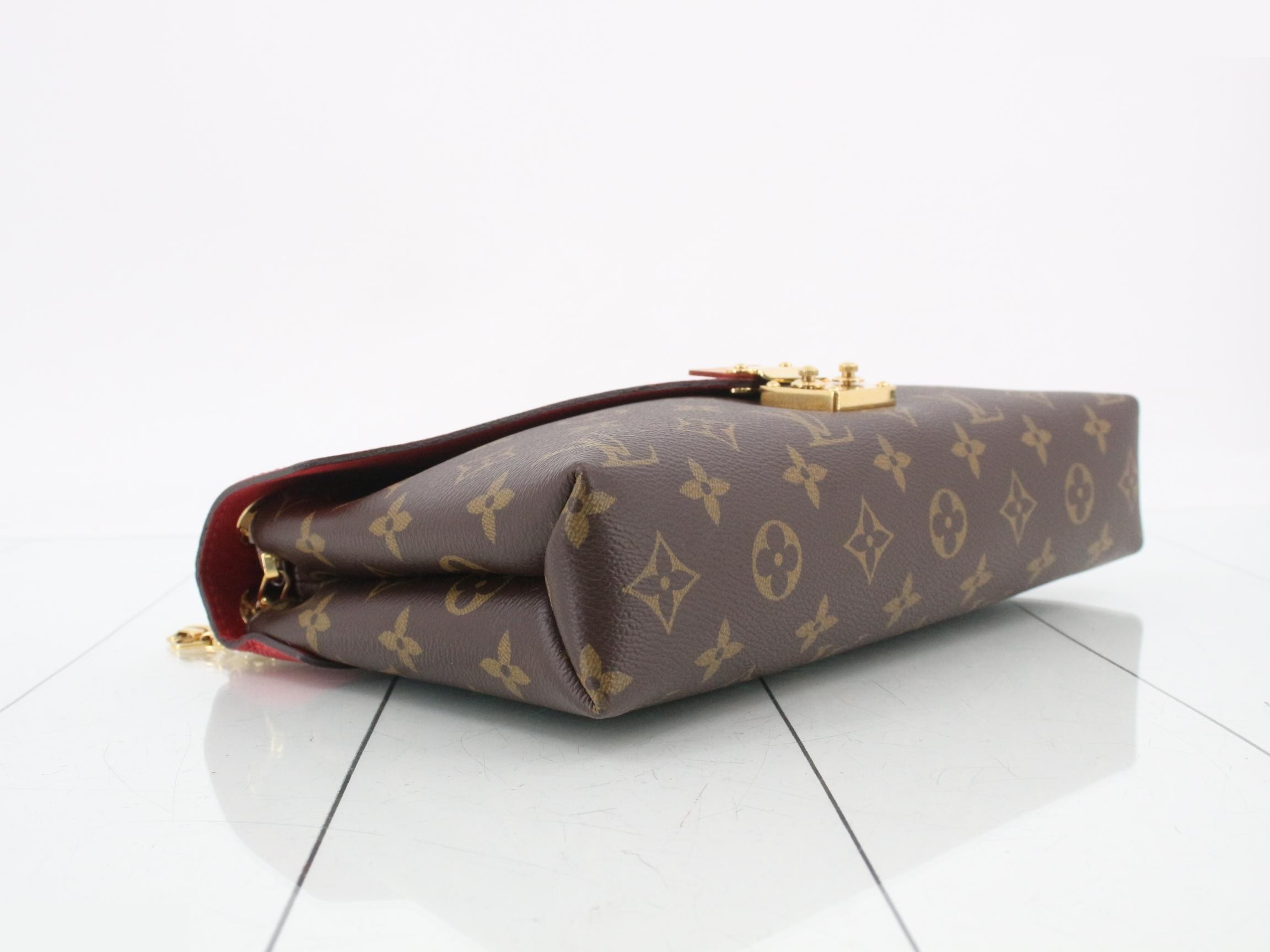 Monogram Pallas Chain Cerise Shoulder Bag — view 5