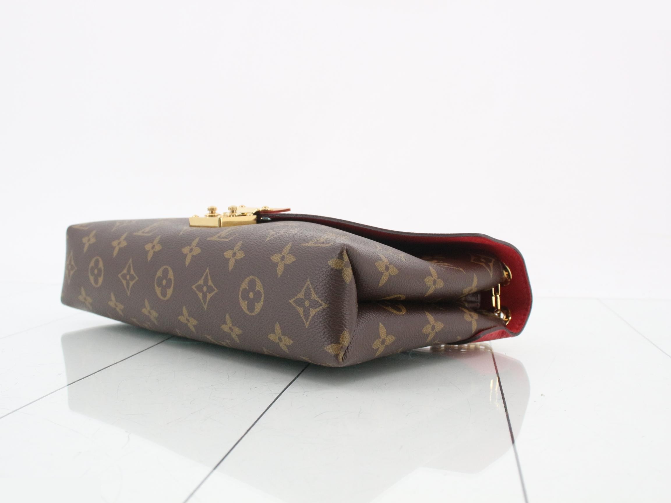 Monogram Pallas Chain Cerise Shoulder Bag — view 6