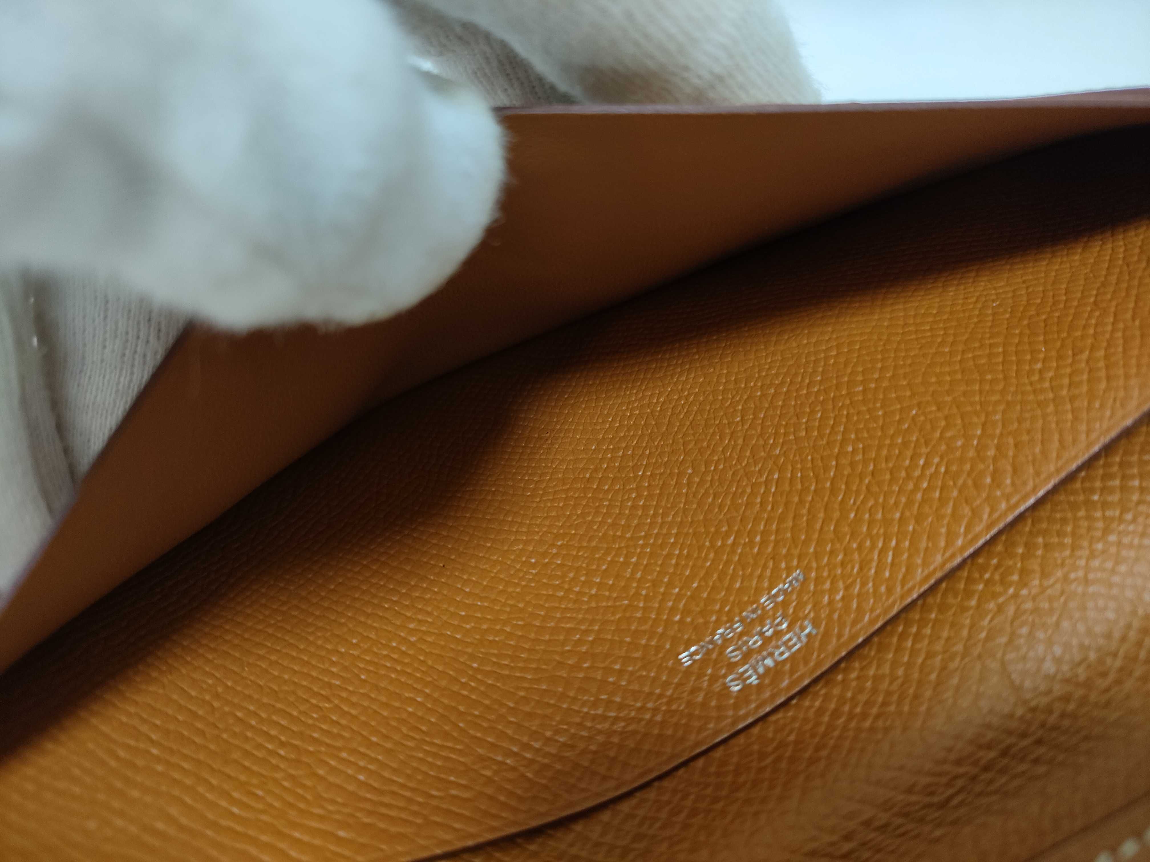 Bearn Soufflé Long Wallet A Stamp Camel Epsom Wallet — view 13