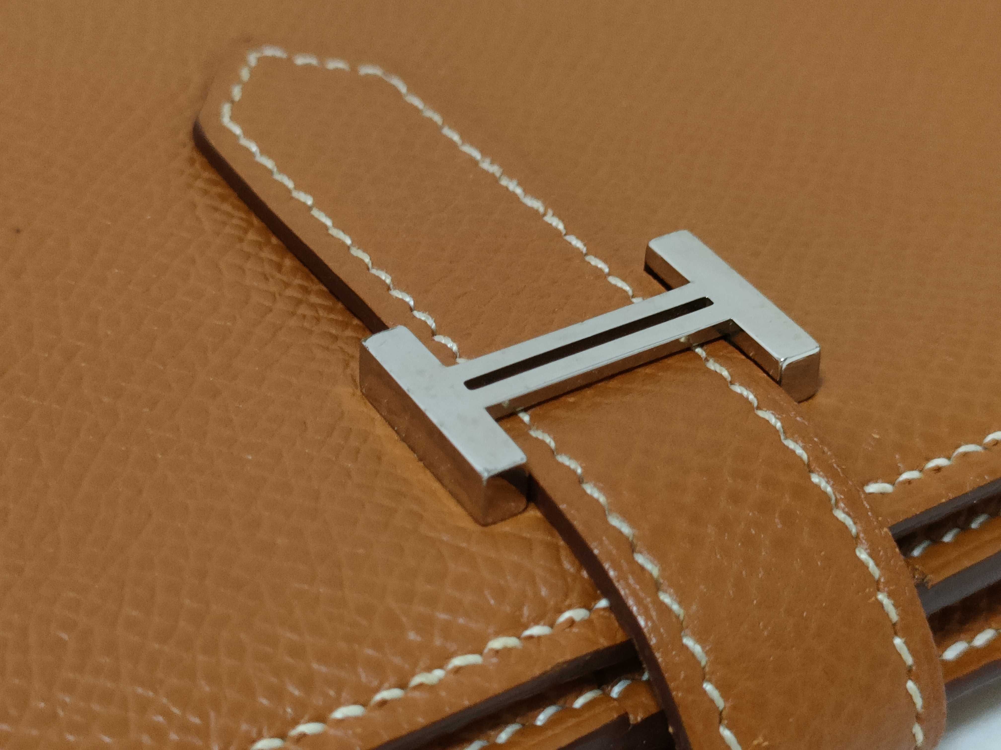 Bearn Soufflé Long Wallet A Stamp Camel Epsom Wallet — view 7