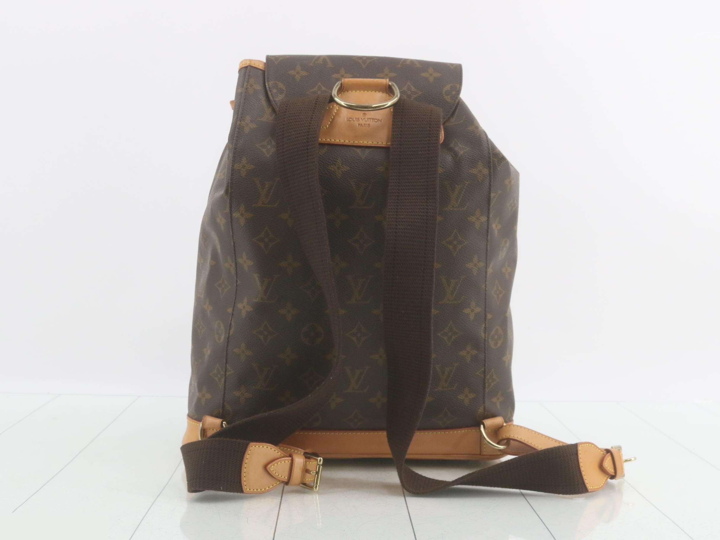 Monogram Montsouris GM Backpack — view 2
