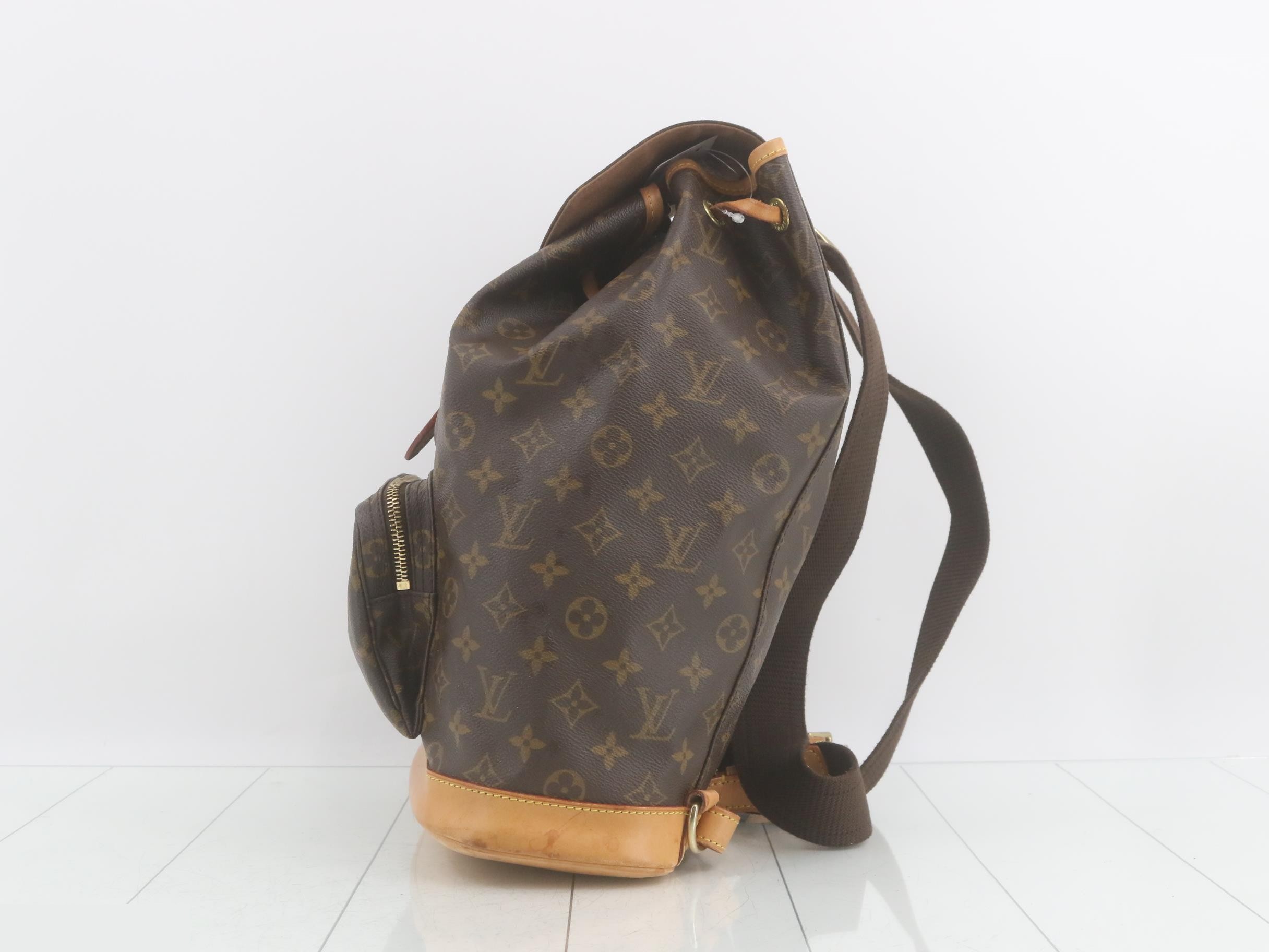 Monogram Montsouris GM Backpack — view 3