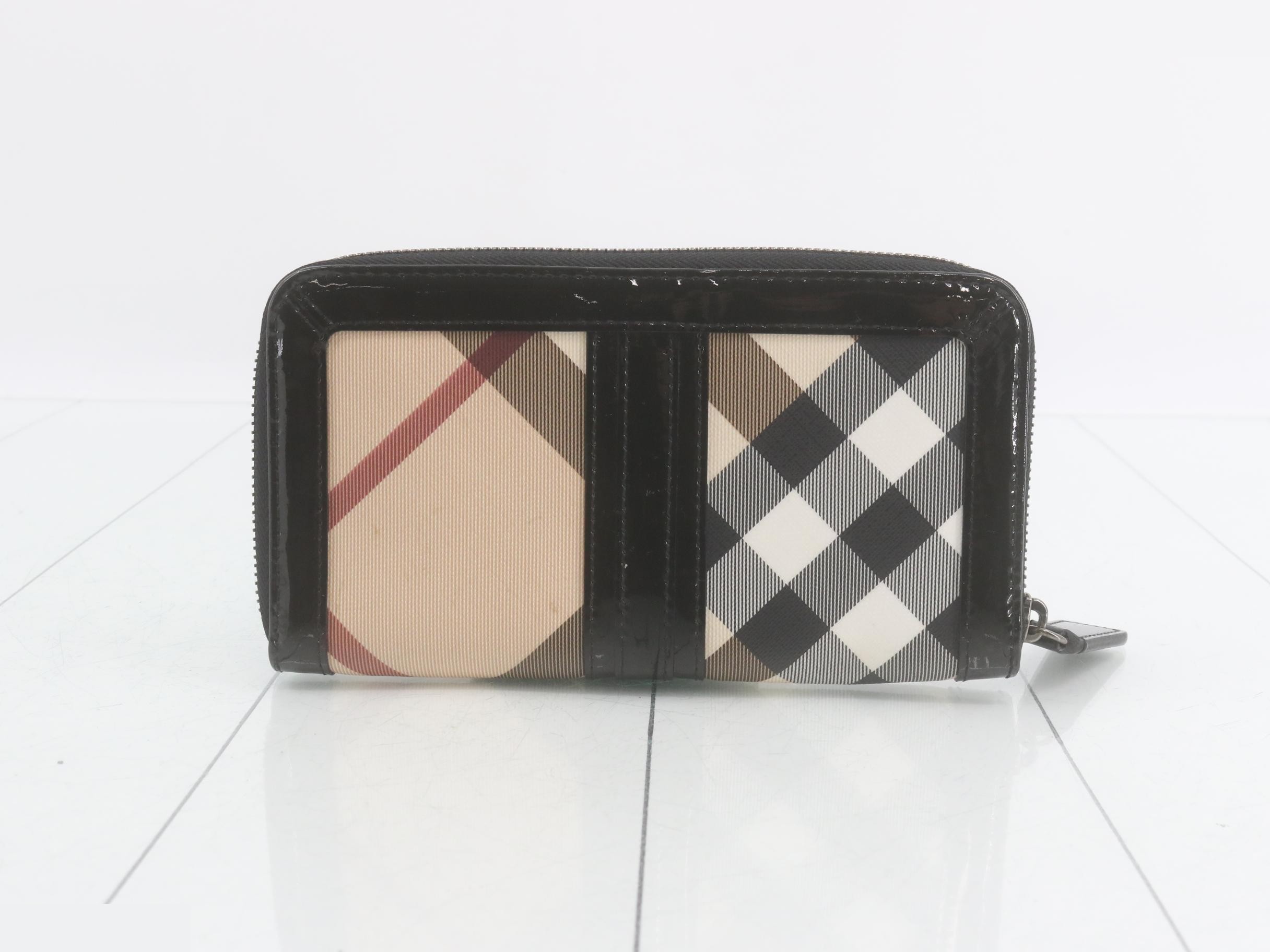 Round zipper long wallet — view 2