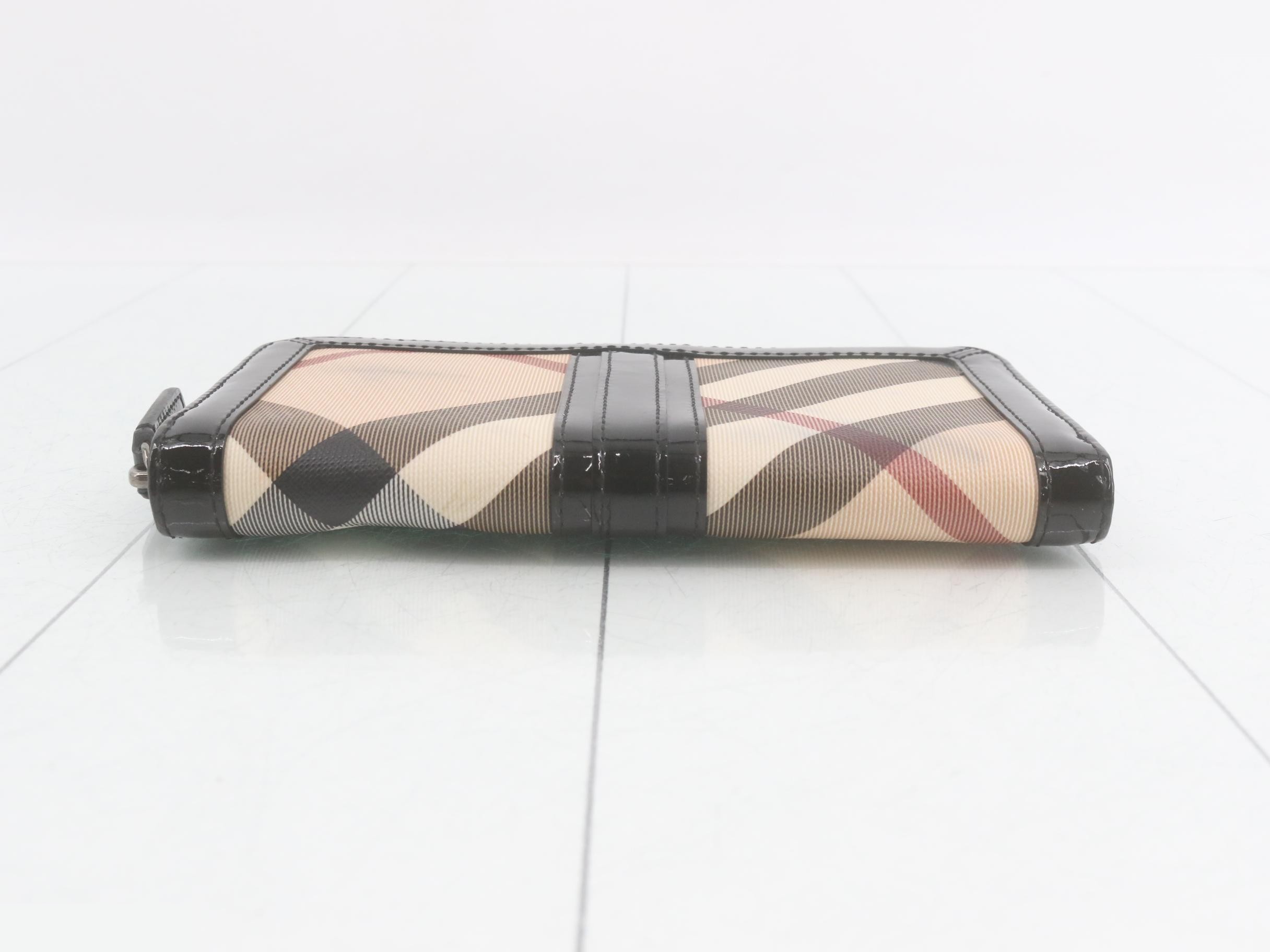 Round zipper long wallet — view 3