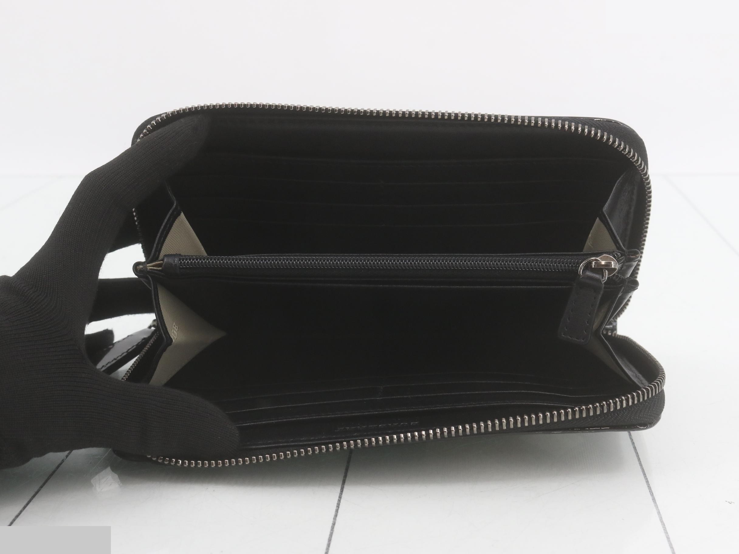 Round zipper long wallet — view 4
