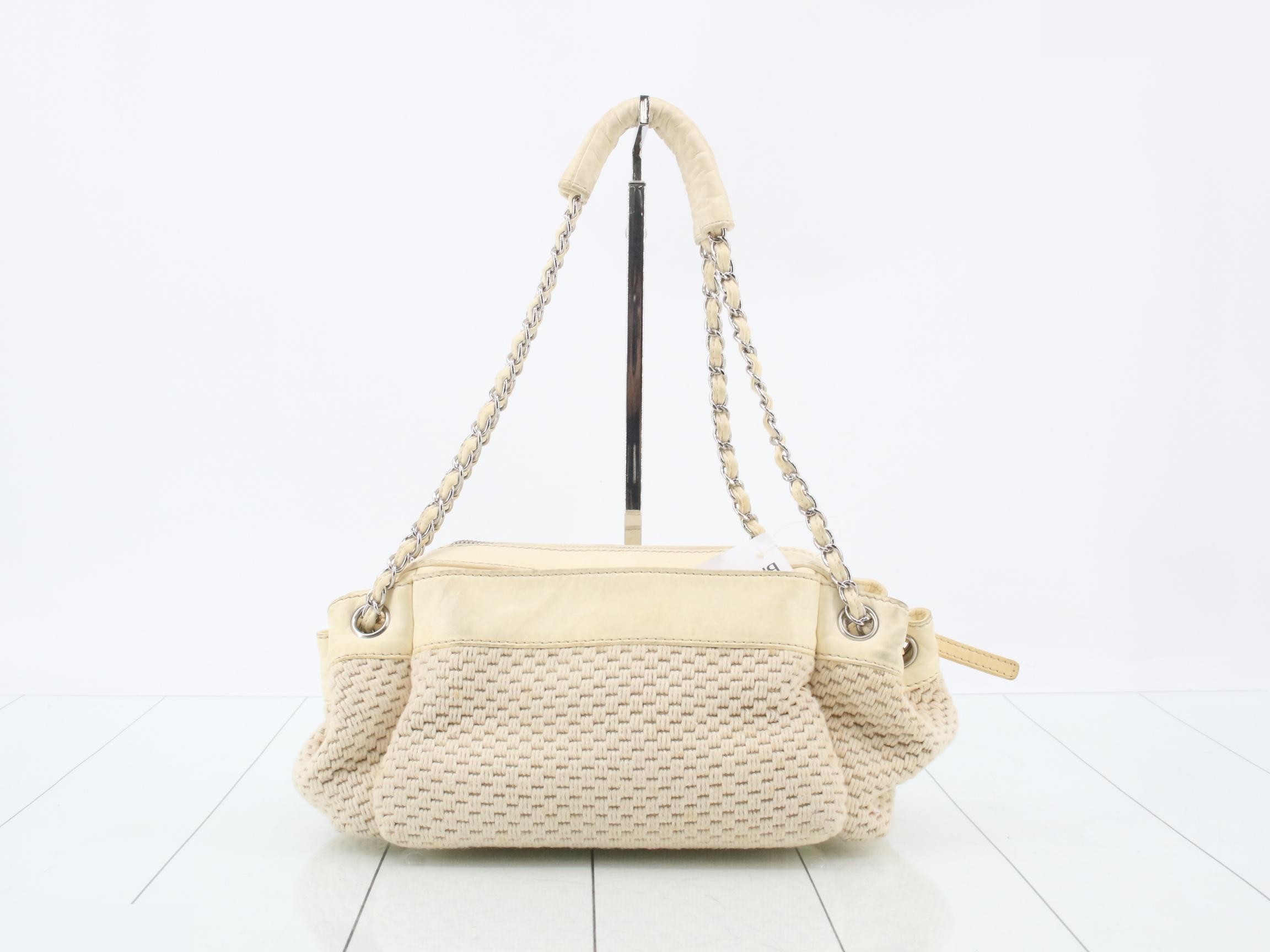 shoulder bag, LAX line, crochet fabric. — view 2
