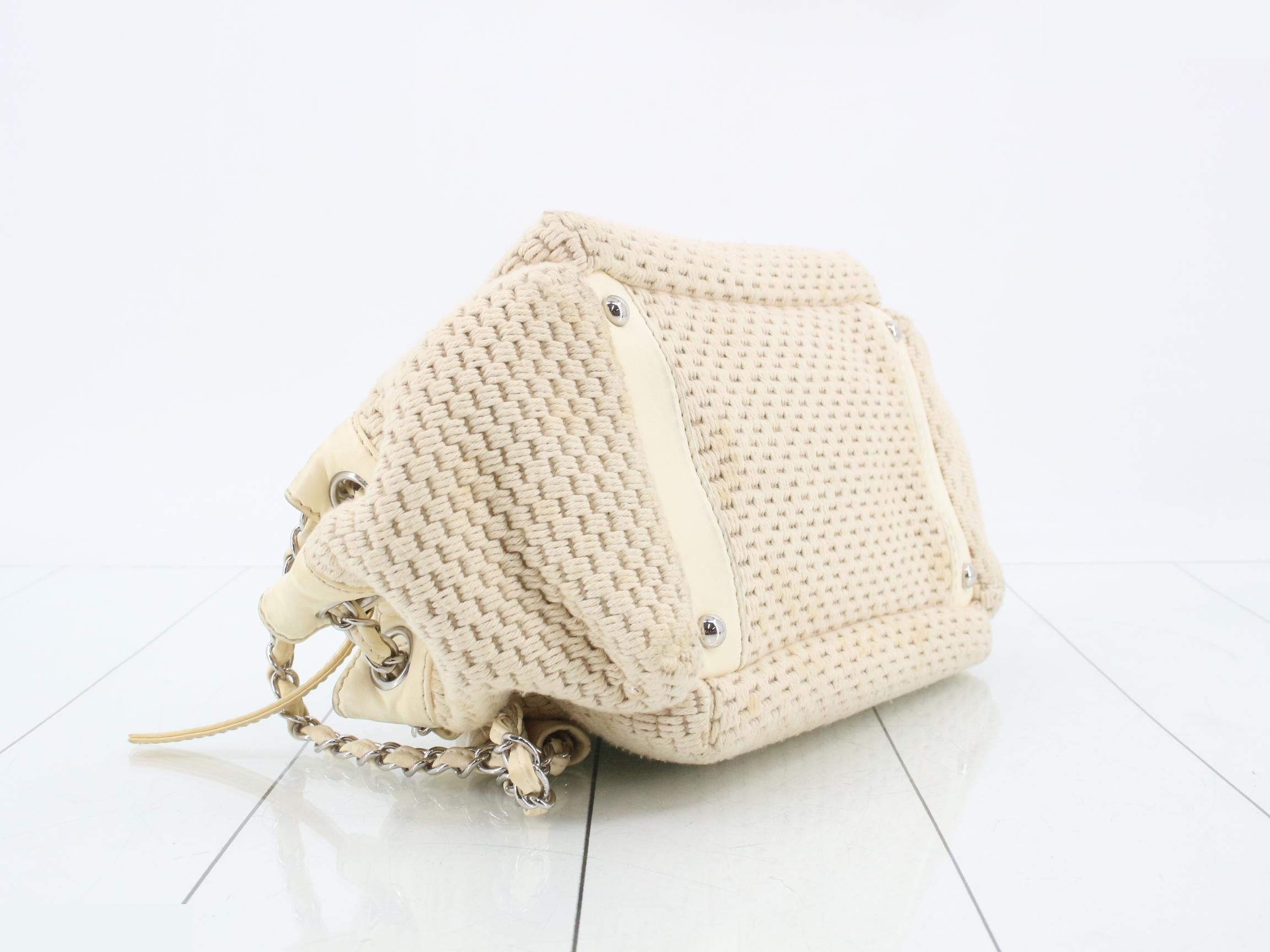 shoulder bag, LAX line, crochet fabric. — view 5