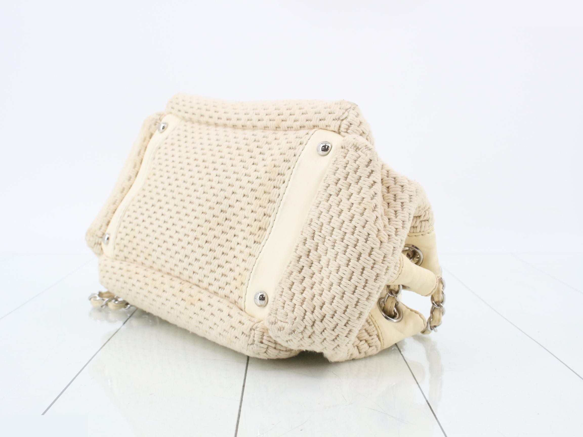 shoulder bag, LAX line, crochet fabric. — view 6