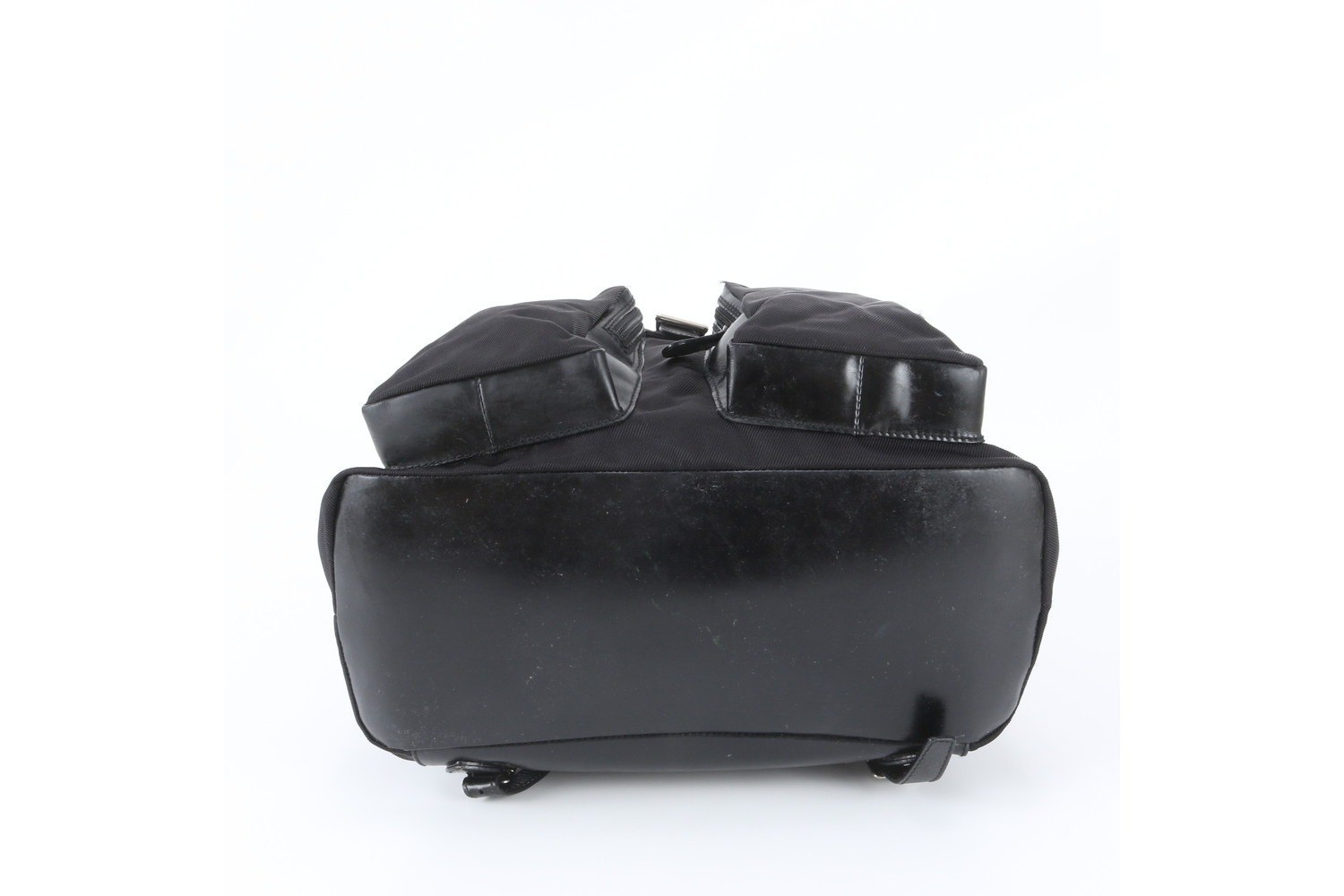 Leather Nylon Backpack — view 5
