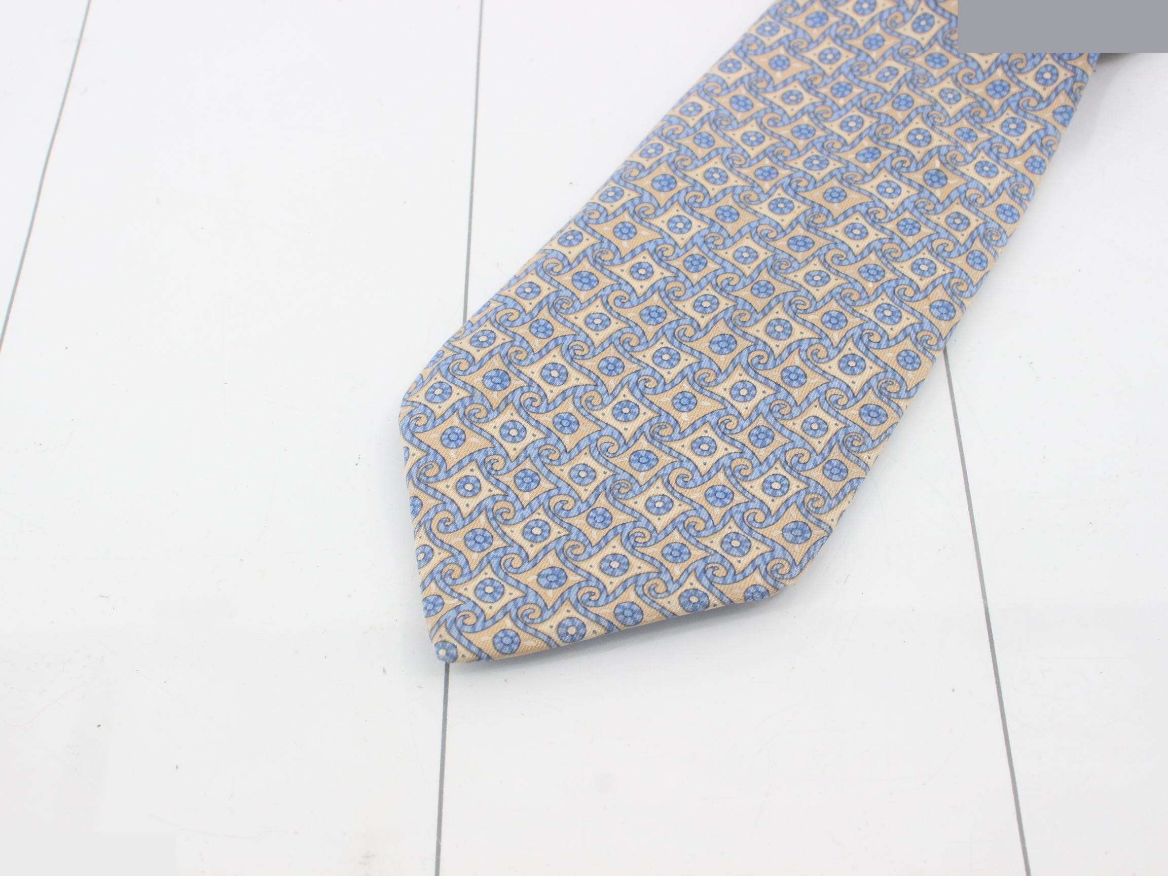 Necktie with tag — view 3