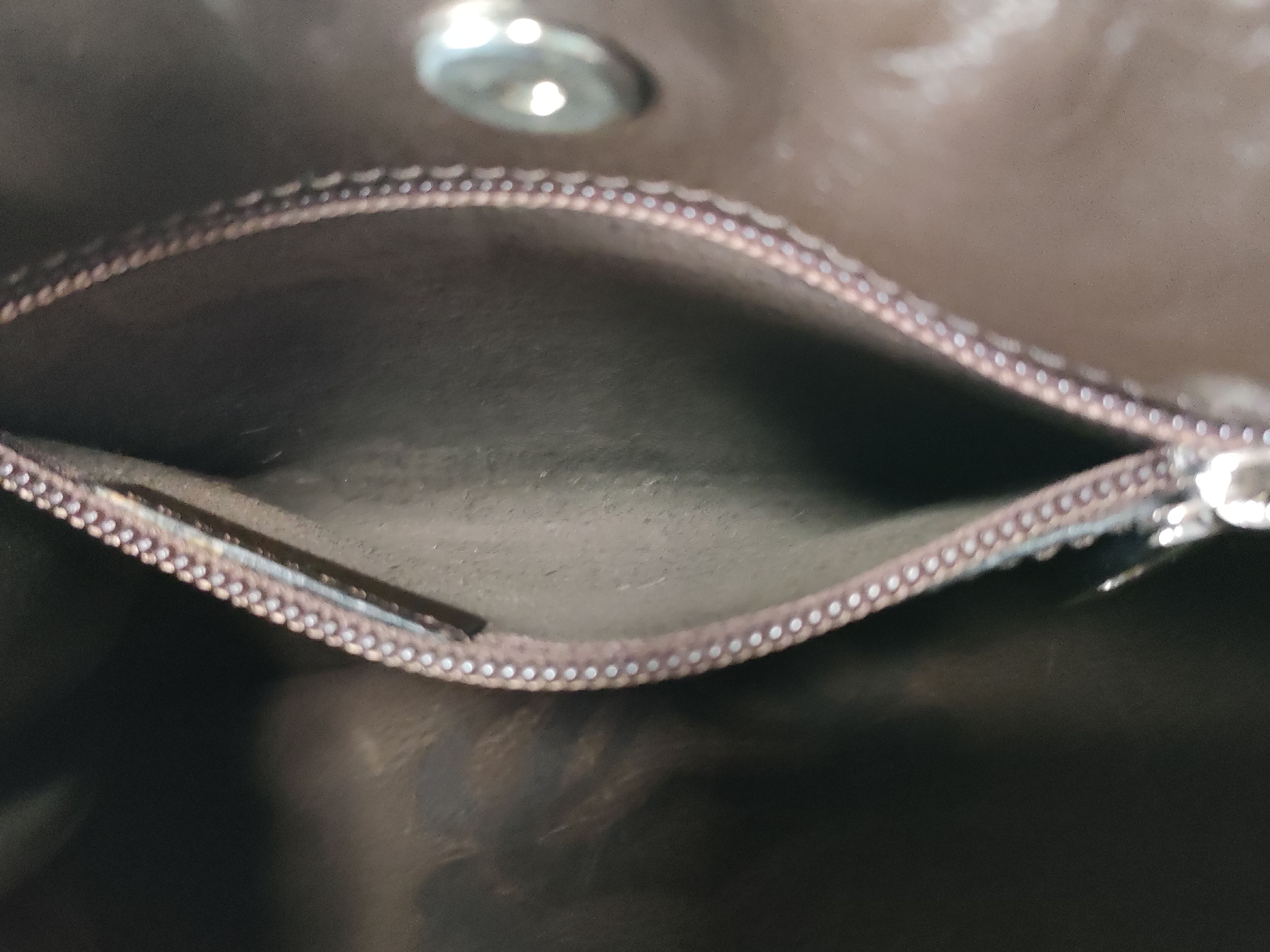 Anagram Suede Shoulder Bag — view 13
