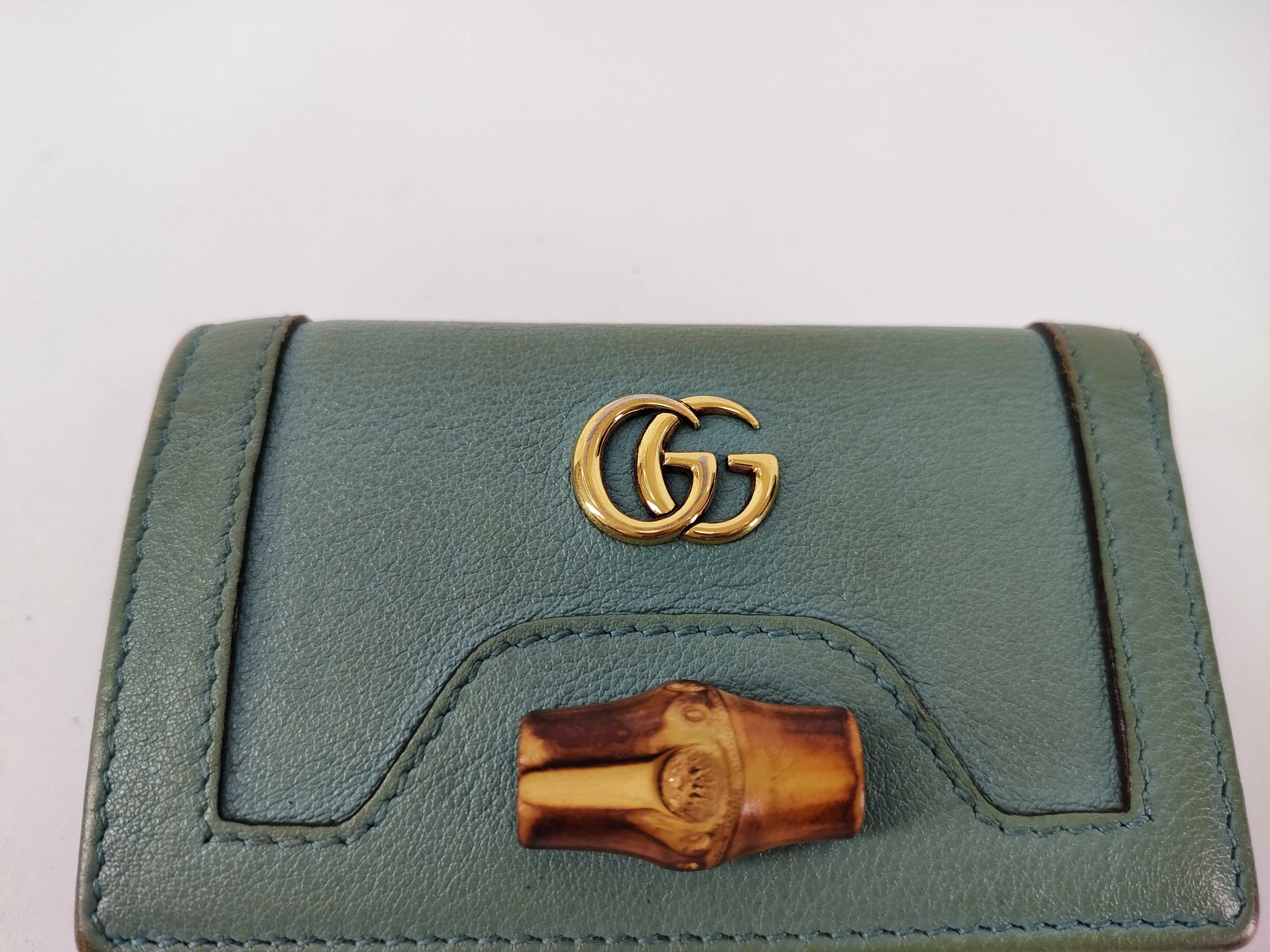 GG Marmont folding wallet with box. — view 8