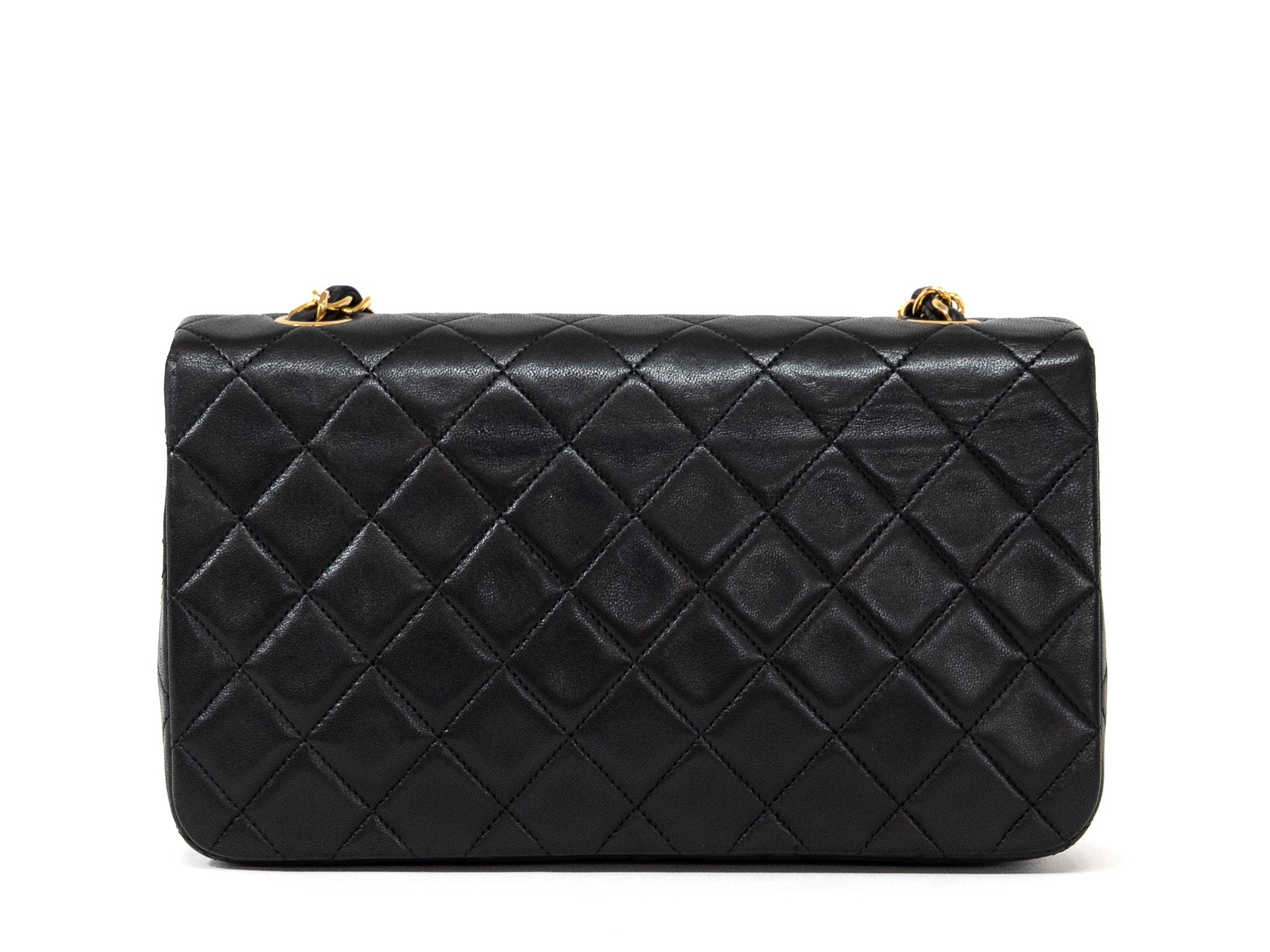 Matelassé full flap bag, matching seal card, box and bag included. — view 2