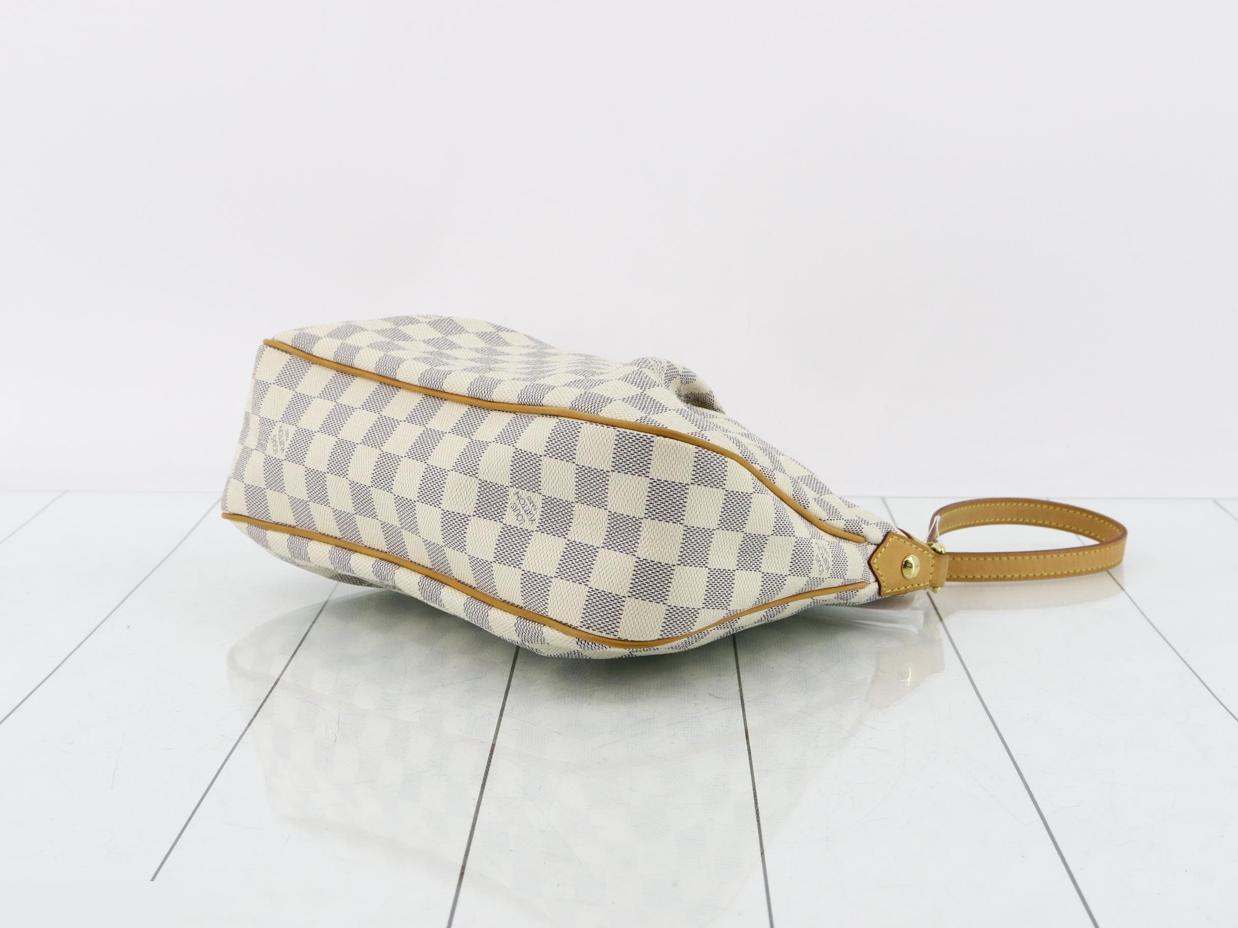 Damier Azur Siracusa PM Shoulder Bag — view 6