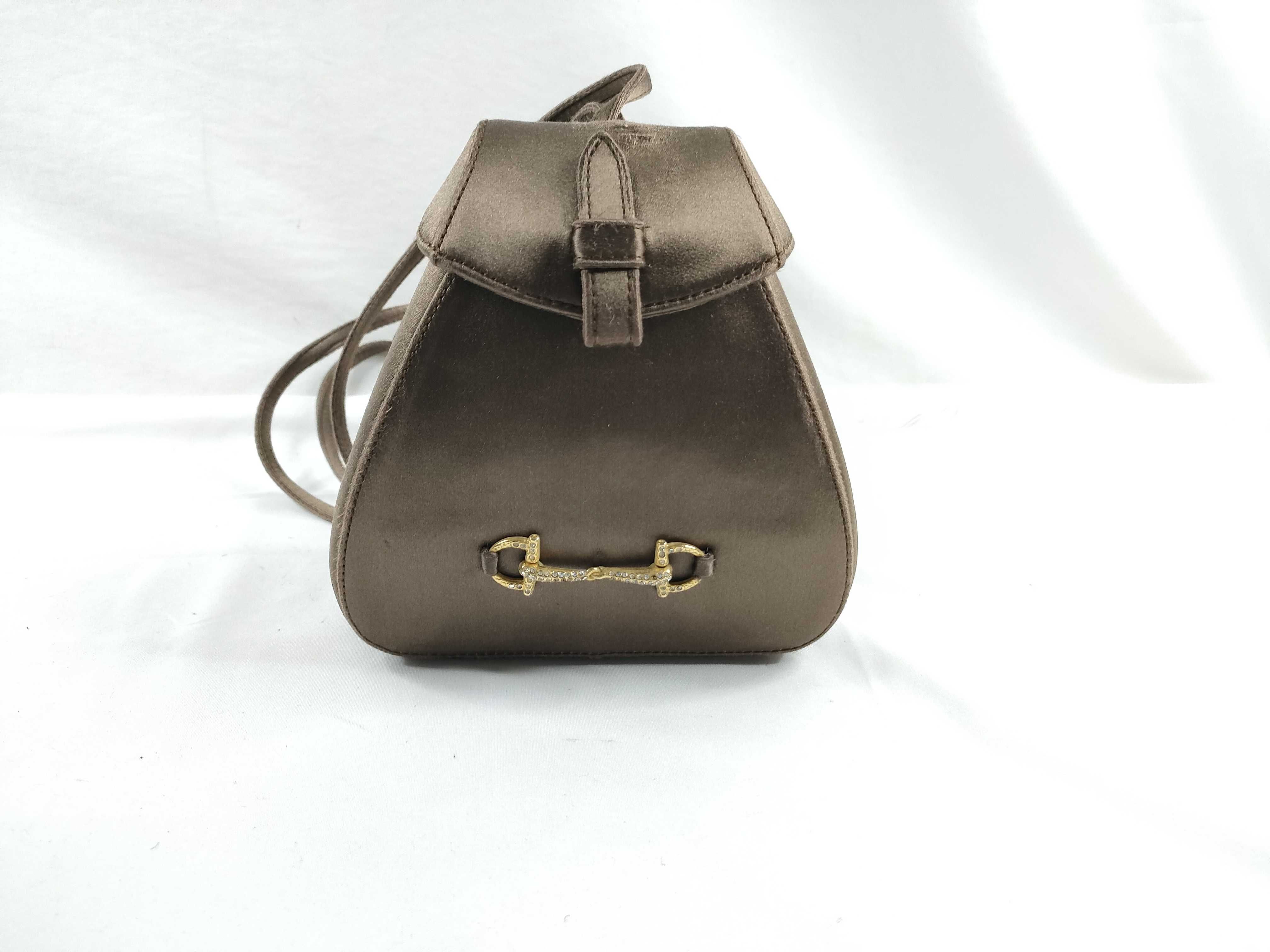 Satin Mini Backpack Horsebit Backpack