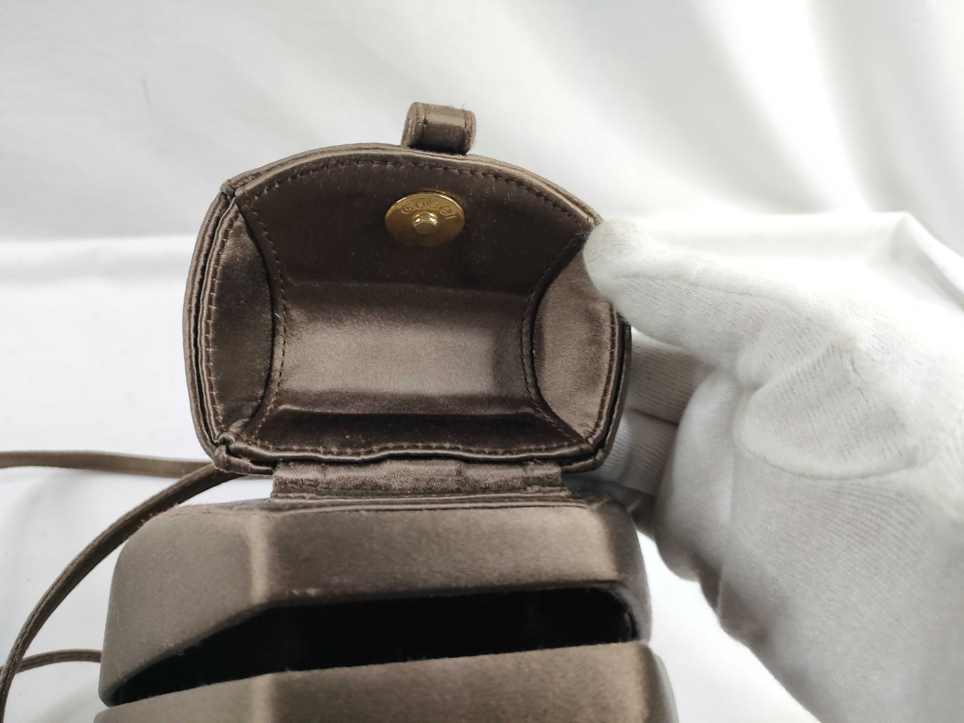 Satin Mini Backpack Horsebit Backpack — view 9