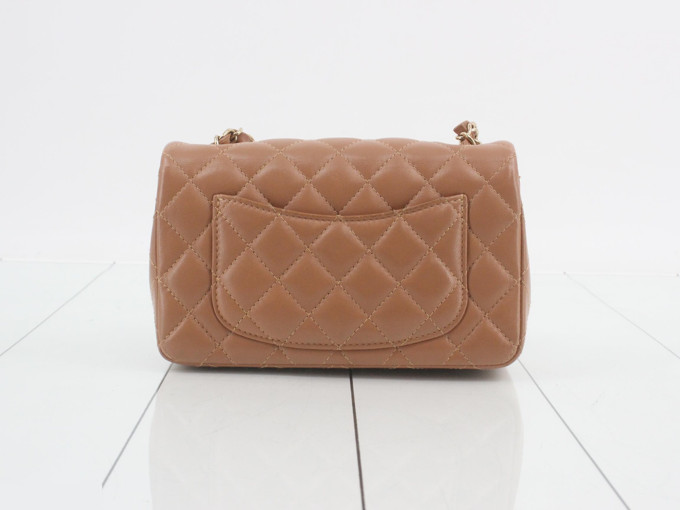Matelassé 20 Lambskin Shoulder Bag with Serial Plate — view 2