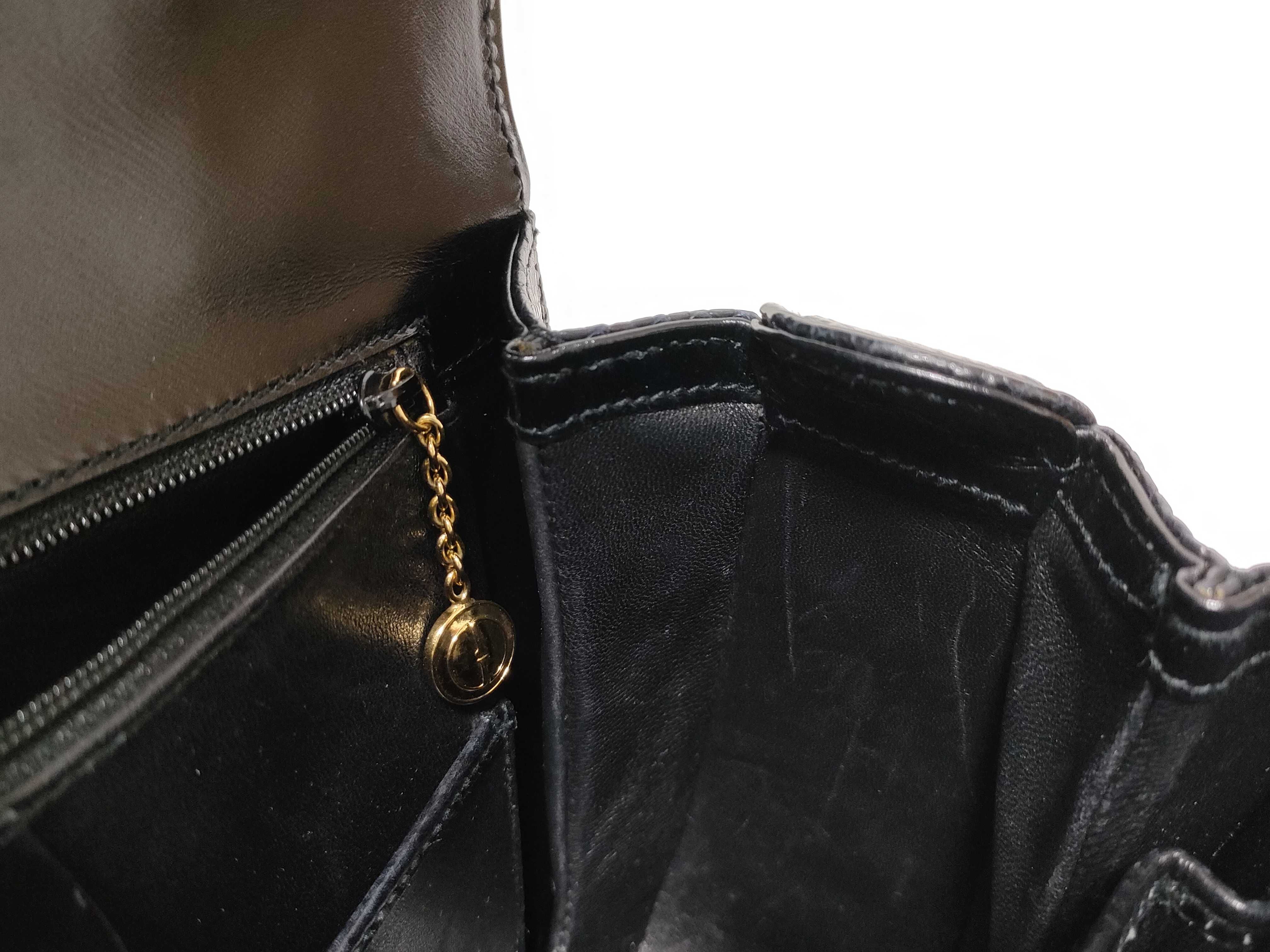 Bamboo Leather Shoulder Bag, Black, 000 01 0633 (Handbag) — view 12