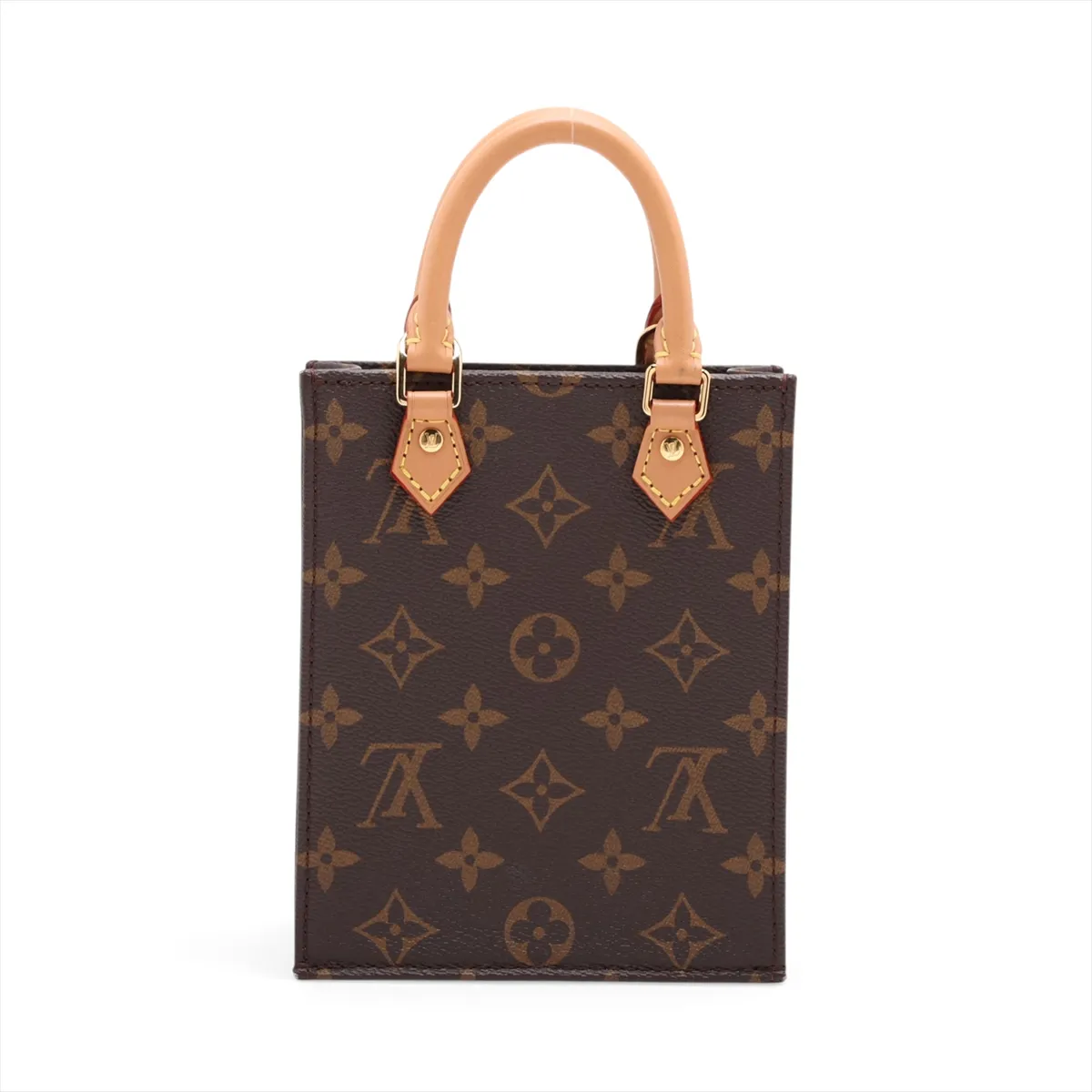 Monogram Petite Sac Plat M69442 Brown (RFID detected) — view 2