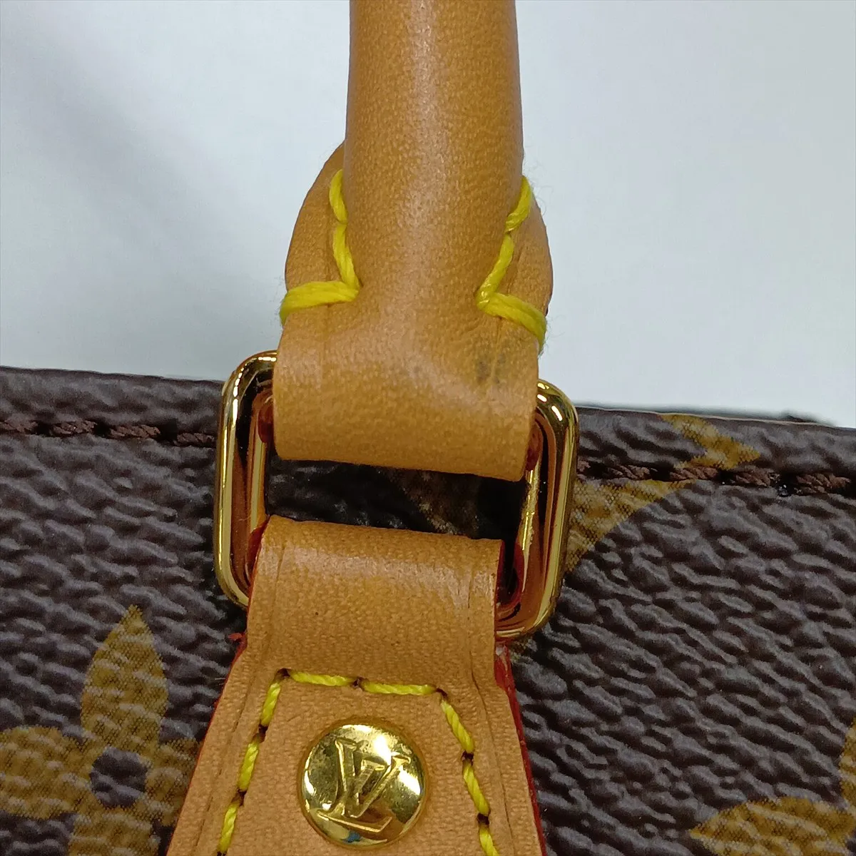 Monogram Petite Sac Plat M69442 Brown (RFID detected) — view 13