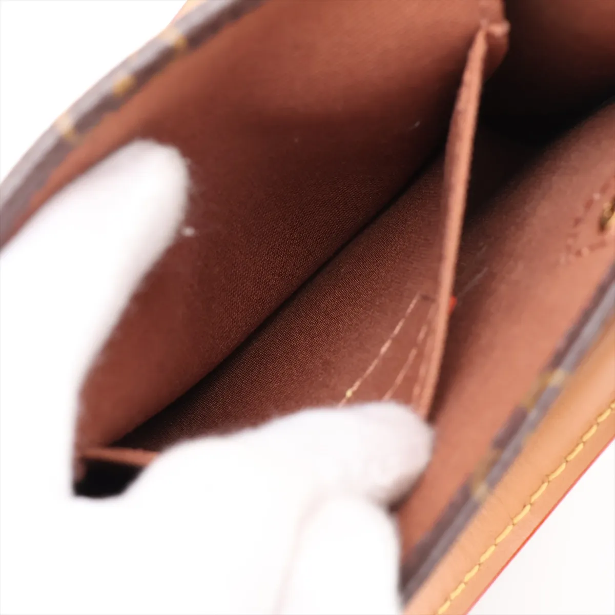 Monogram Petite Sac Plat M69442 Brown (RFID detected) — view 9