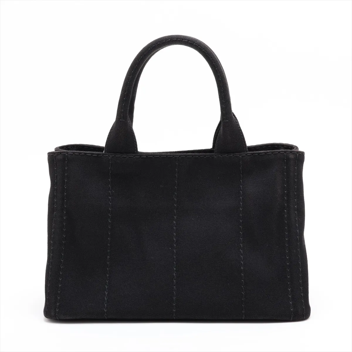 Canapa 1BG439 Canvas 2-Way Handbag, Black — view 2