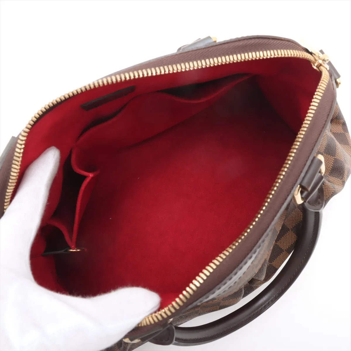 Damier Trevi PM N51997 FL2120 Brown — view 8