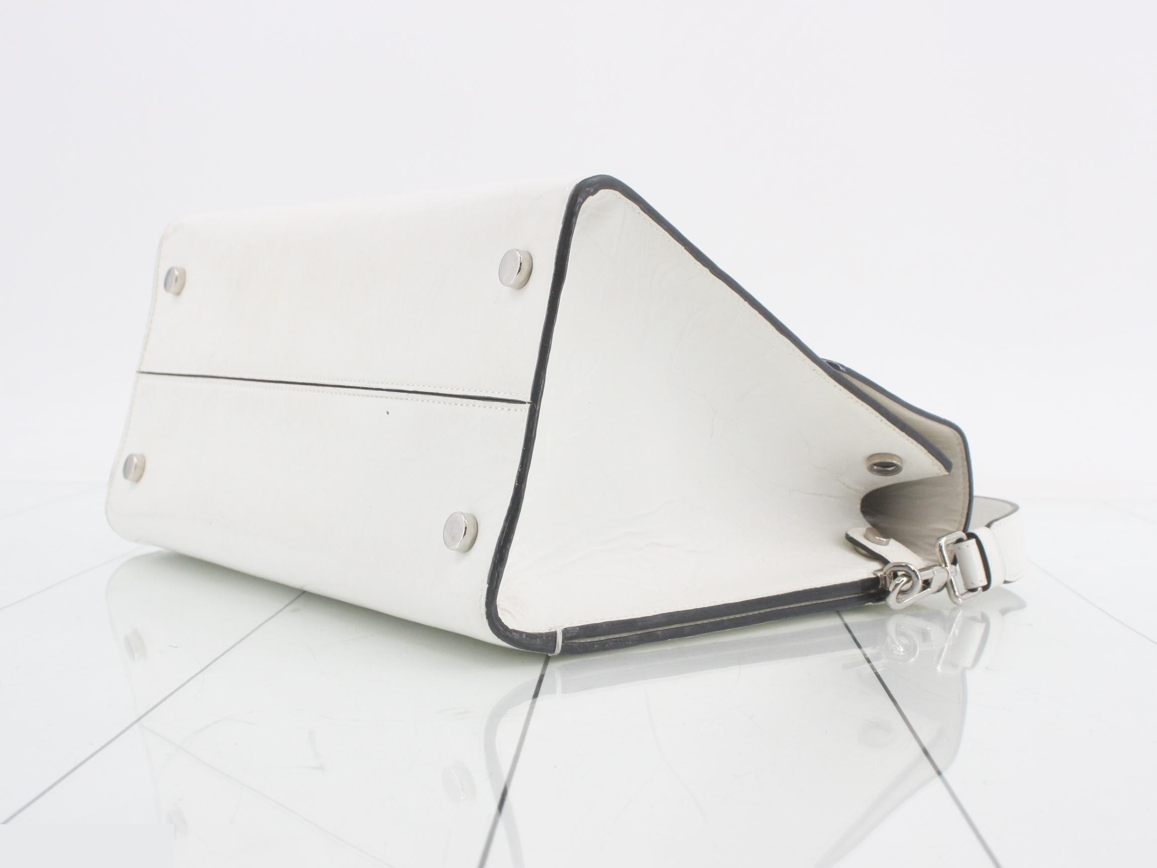 2-Way Bag, White/Navy — view 6