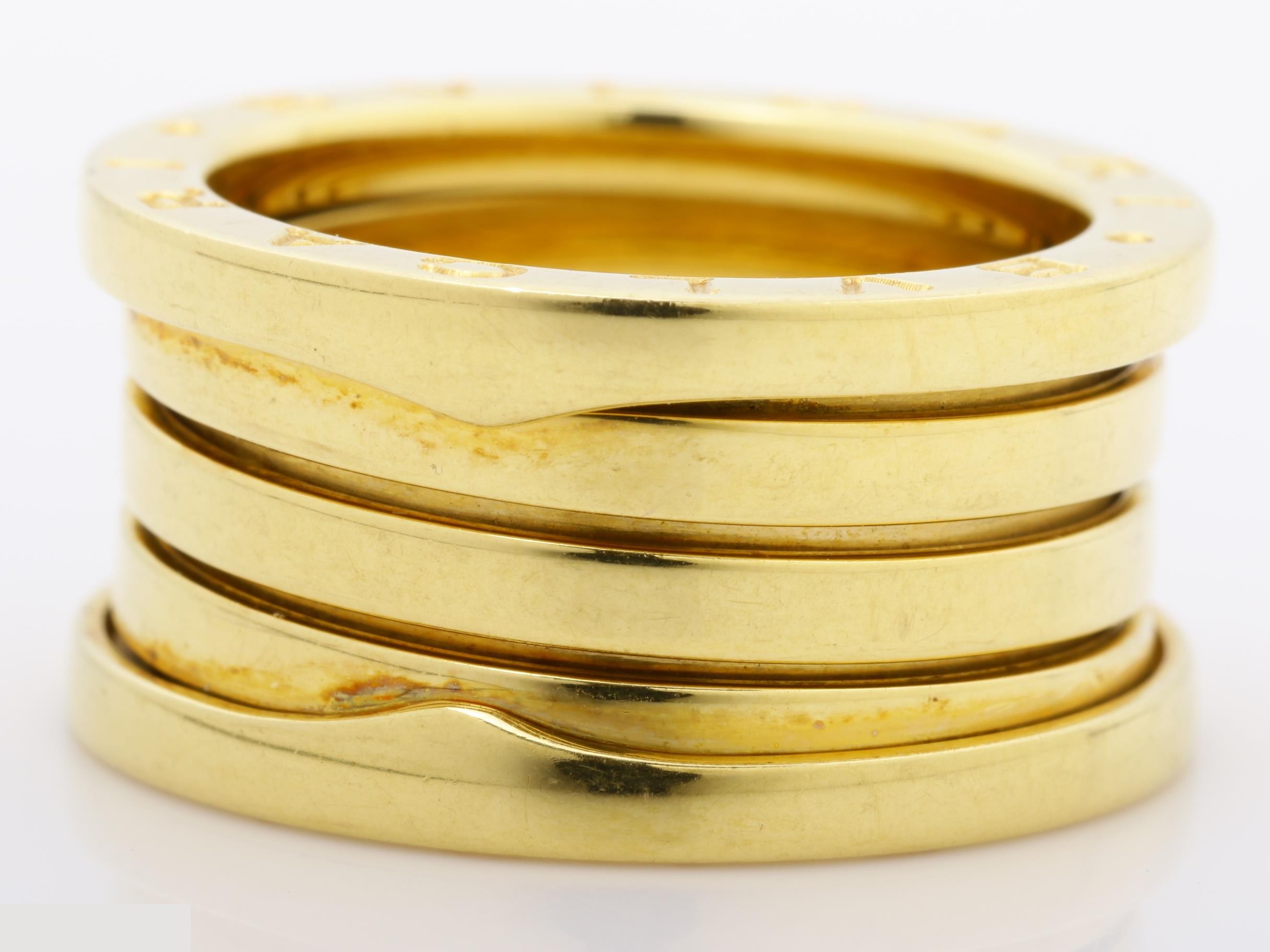 B.zero1 750YG 10.34g Ring #52 / Actual size #11 — view 3