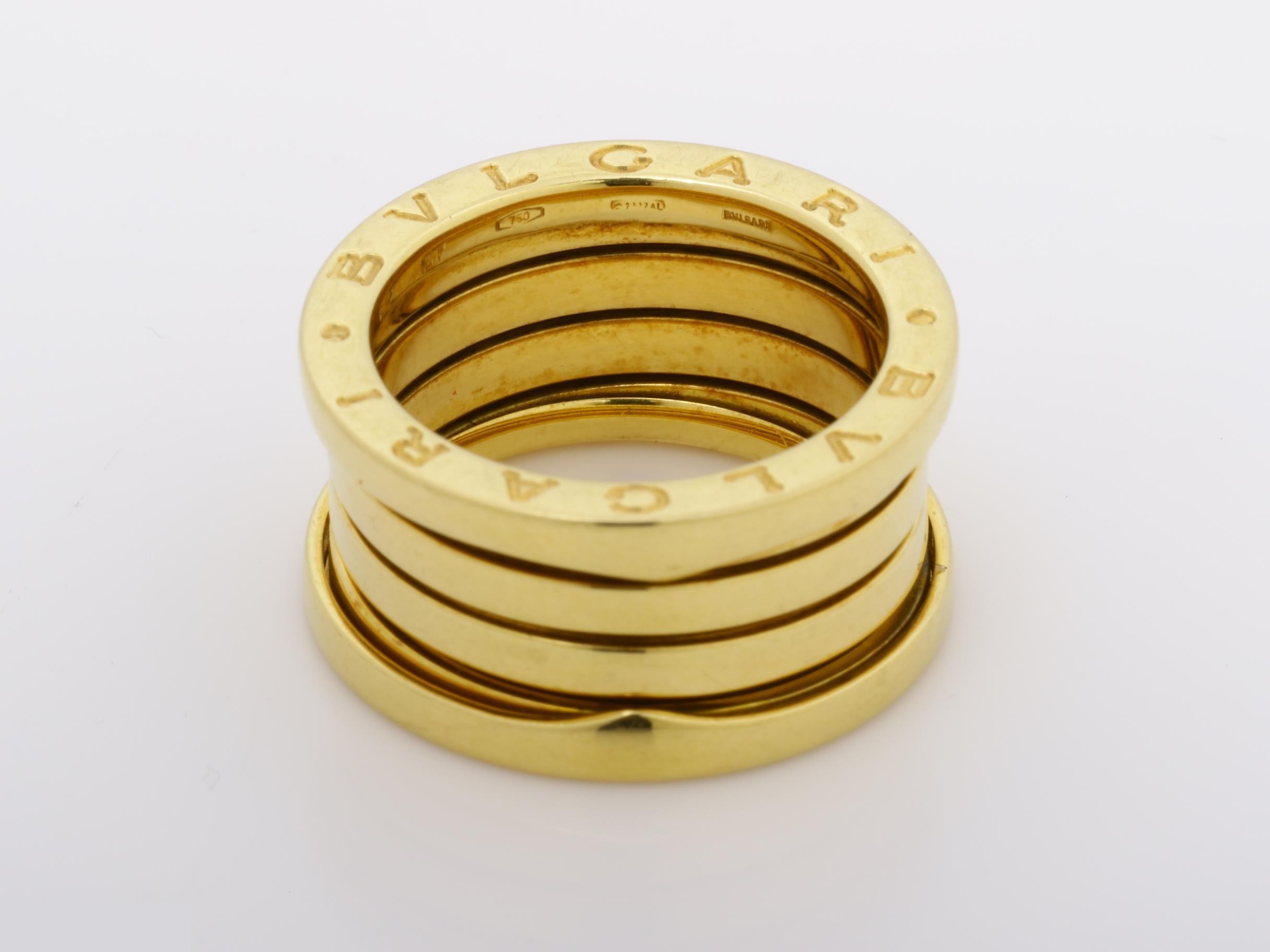 B.zero1 750YG 10.34g Ring #52 / Actual size #11 — view 4