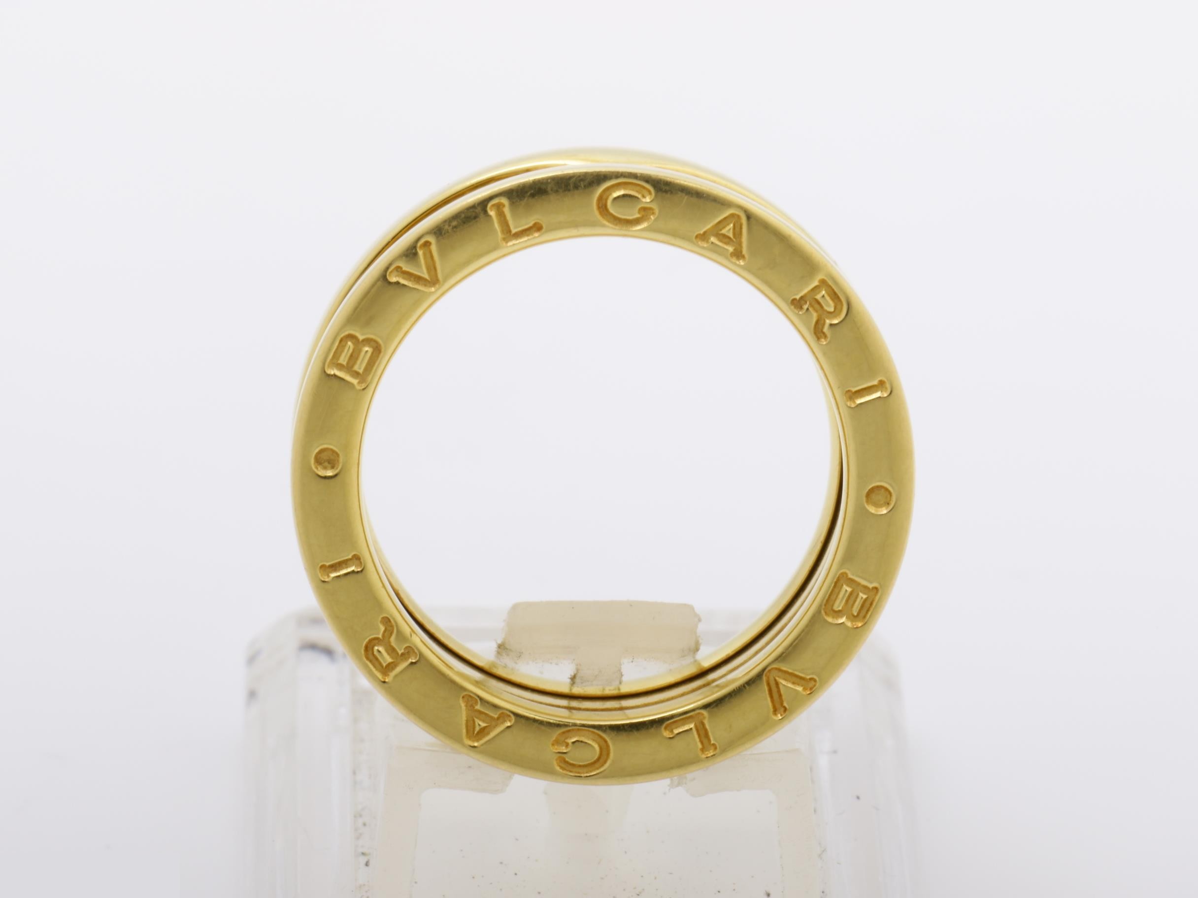 B.zero1 750YG 10.34g Ring #52 / Actual size #11 — view 5