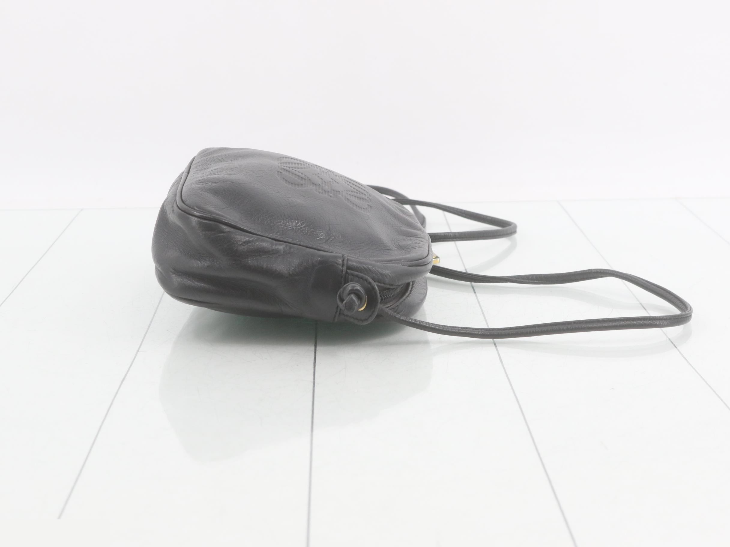 Anagram Leather Shoulder Bag — view 3