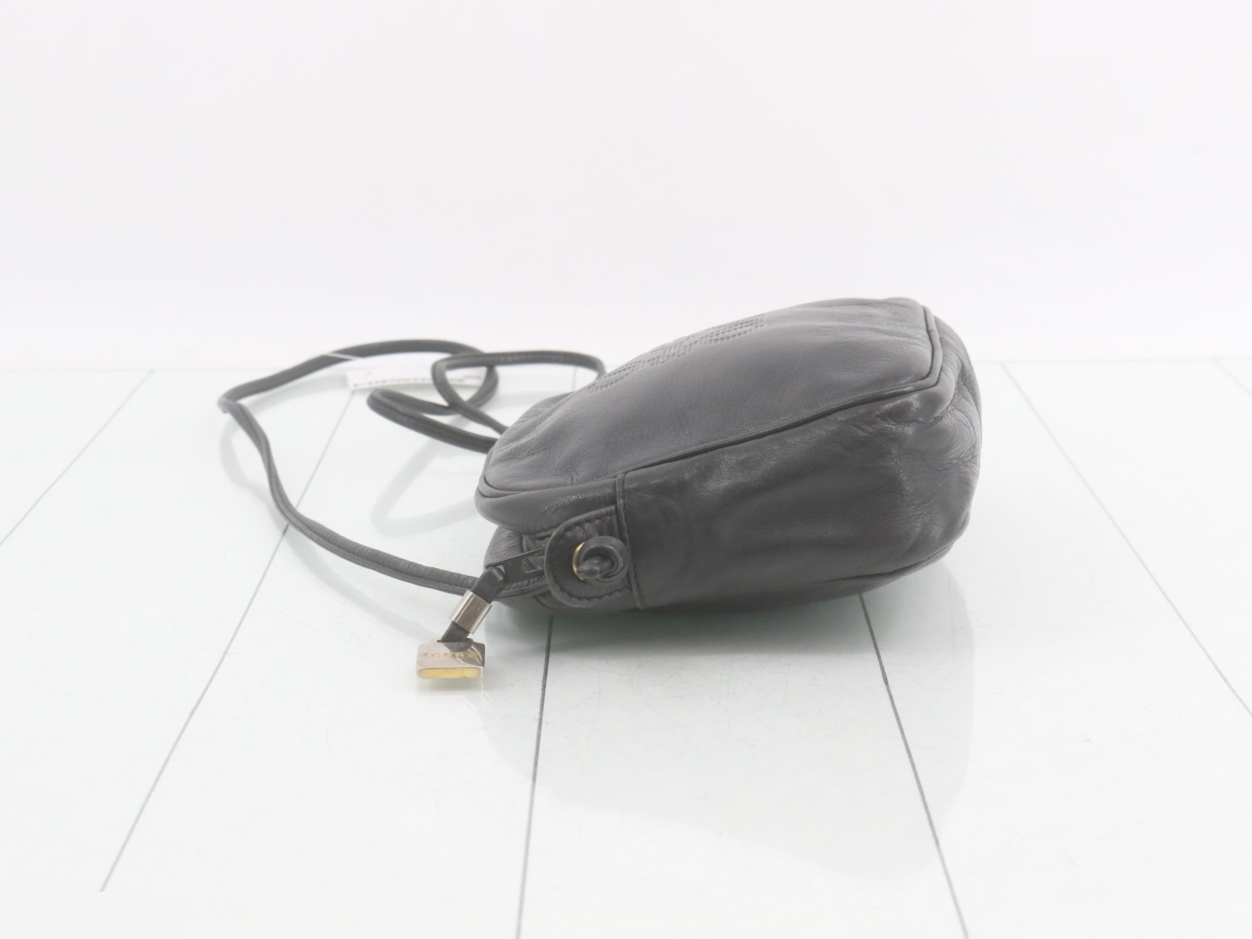 Anagram Leather Shoulder Bag — view 4