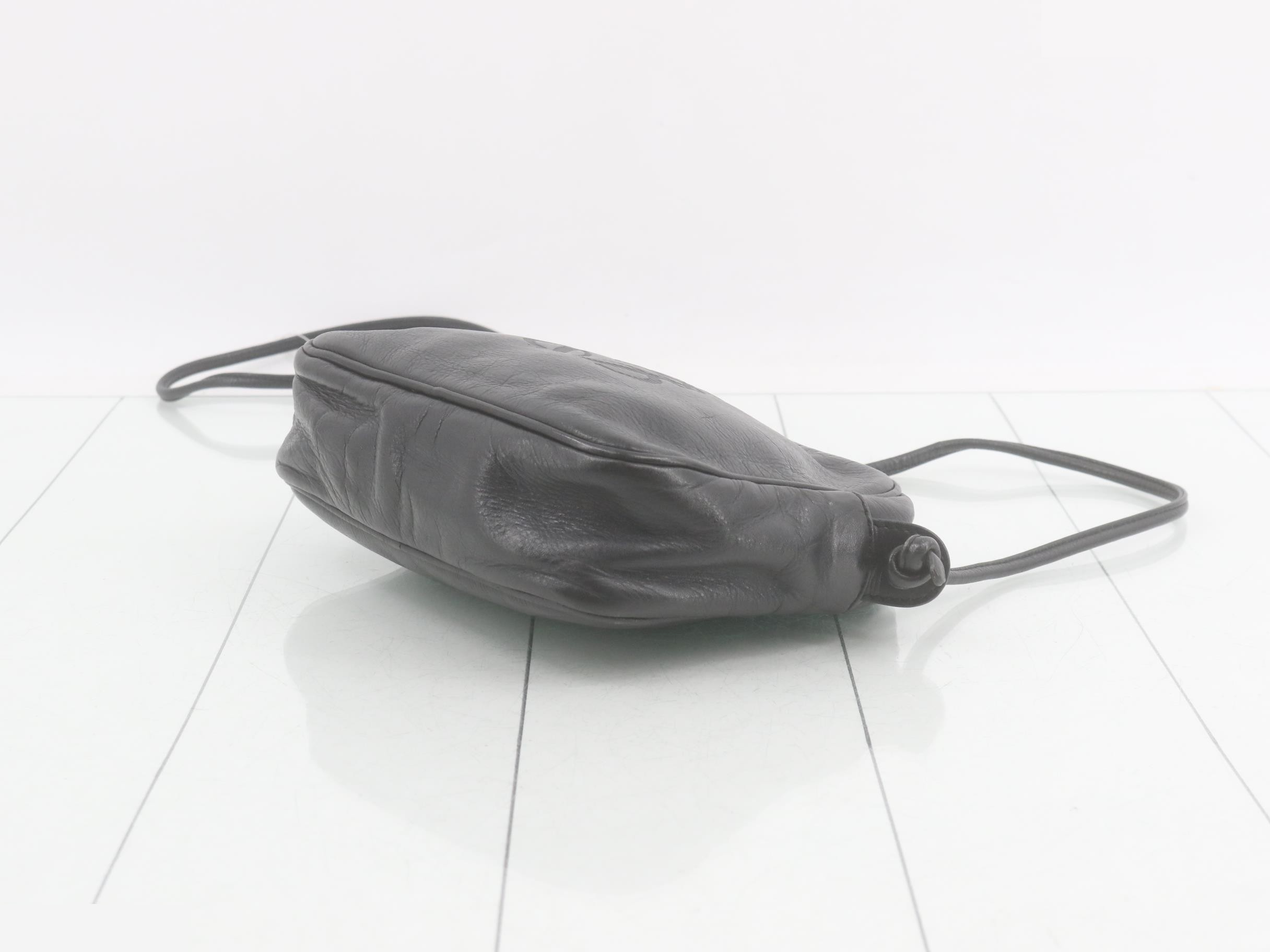 Anagram Leather Shoulder Bag — view 6