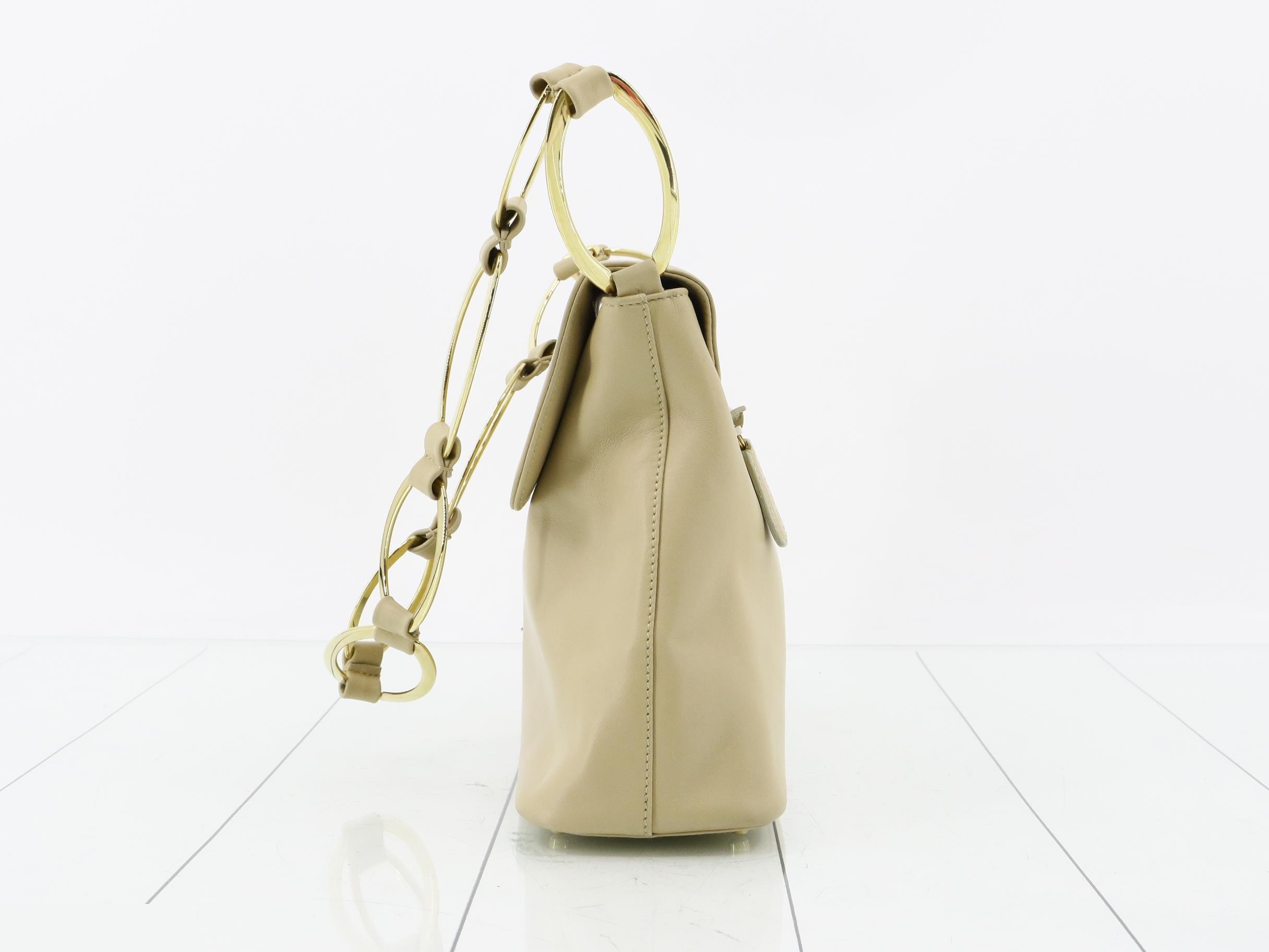 Chain Circle Ring Shoulder Bag — view 3