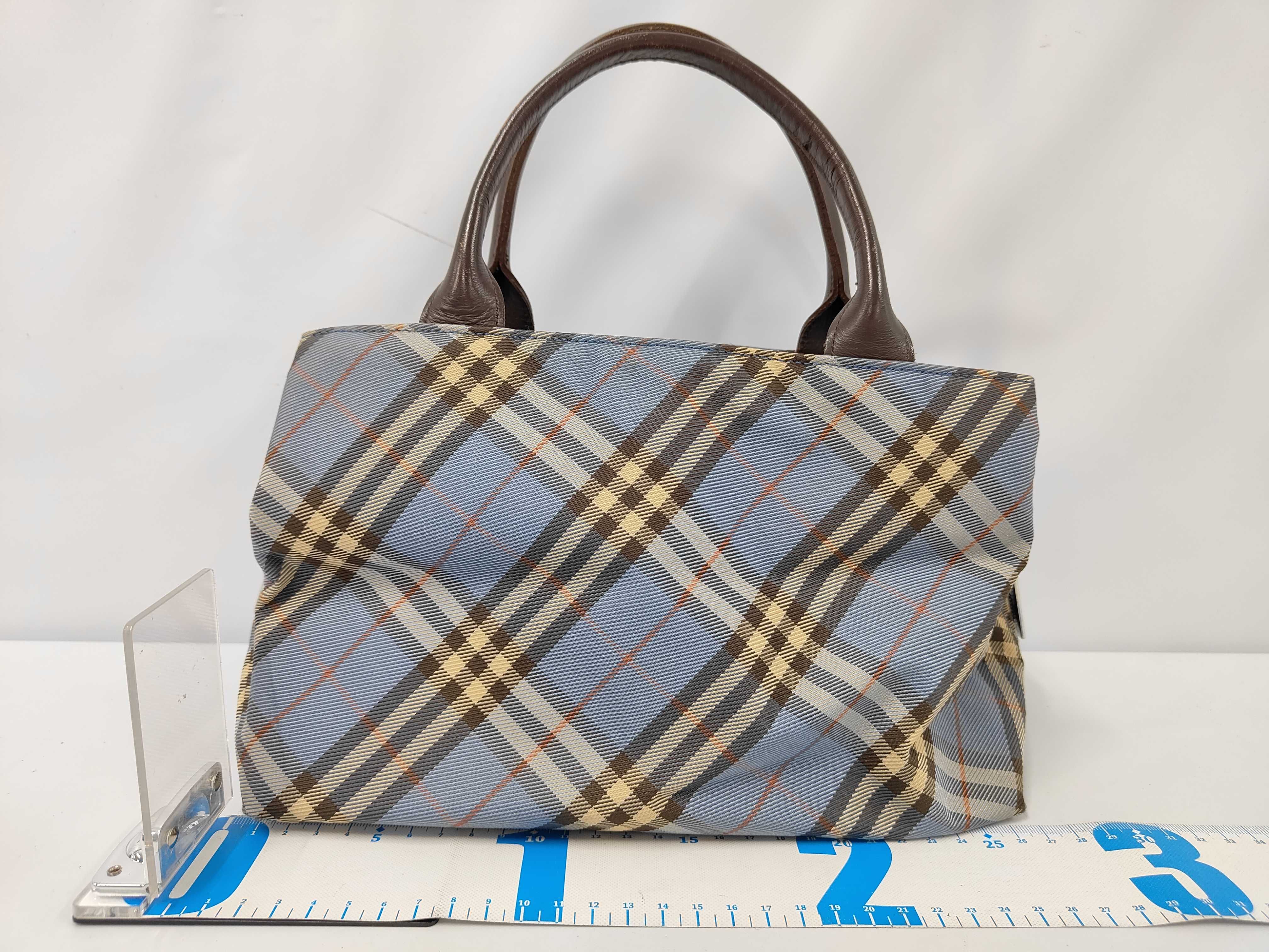 handbag, blue handbag — view 2