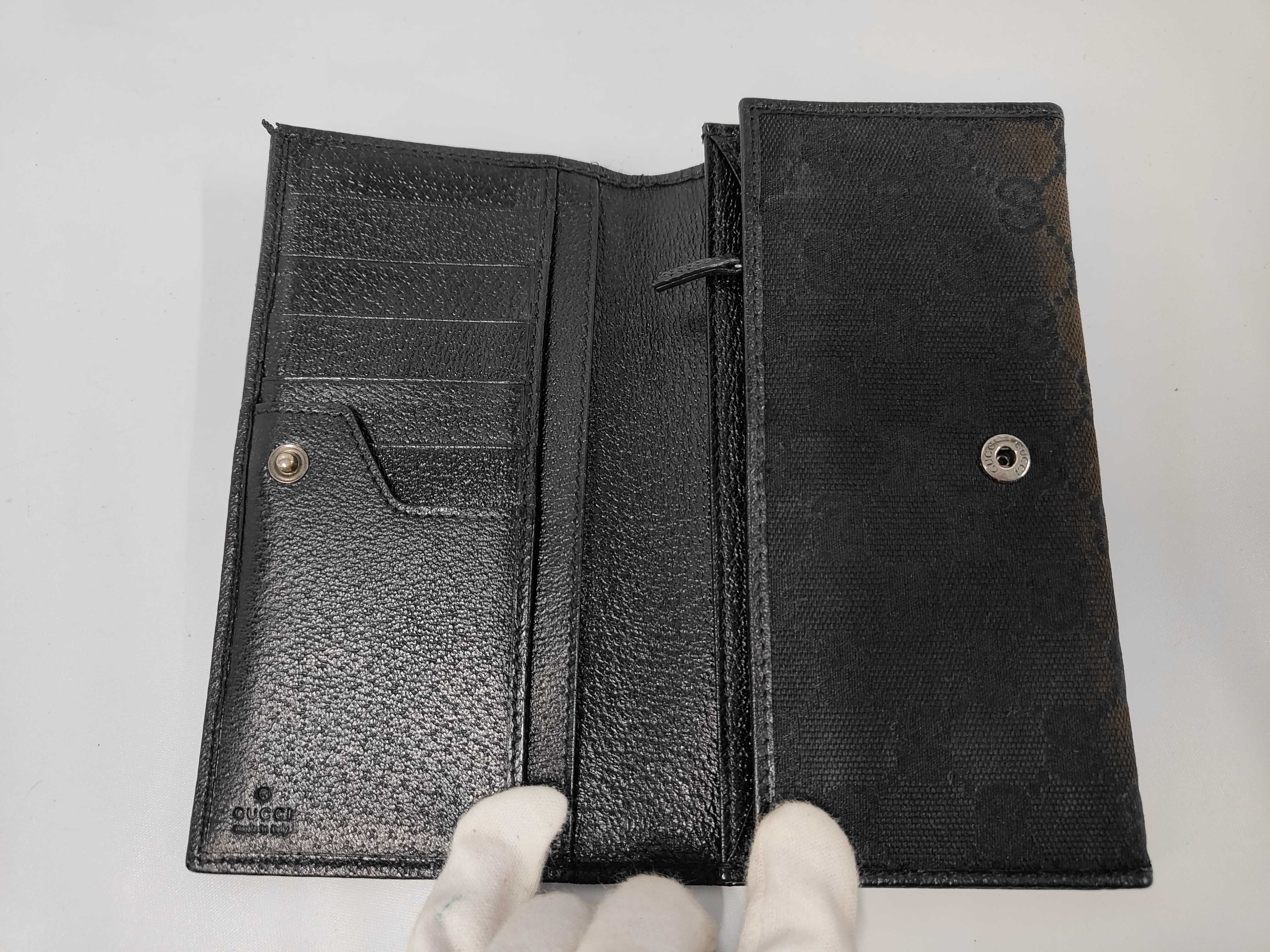 GG Canvas / 244946-486430 / Long Wallet / Canvas Wallet — view 7