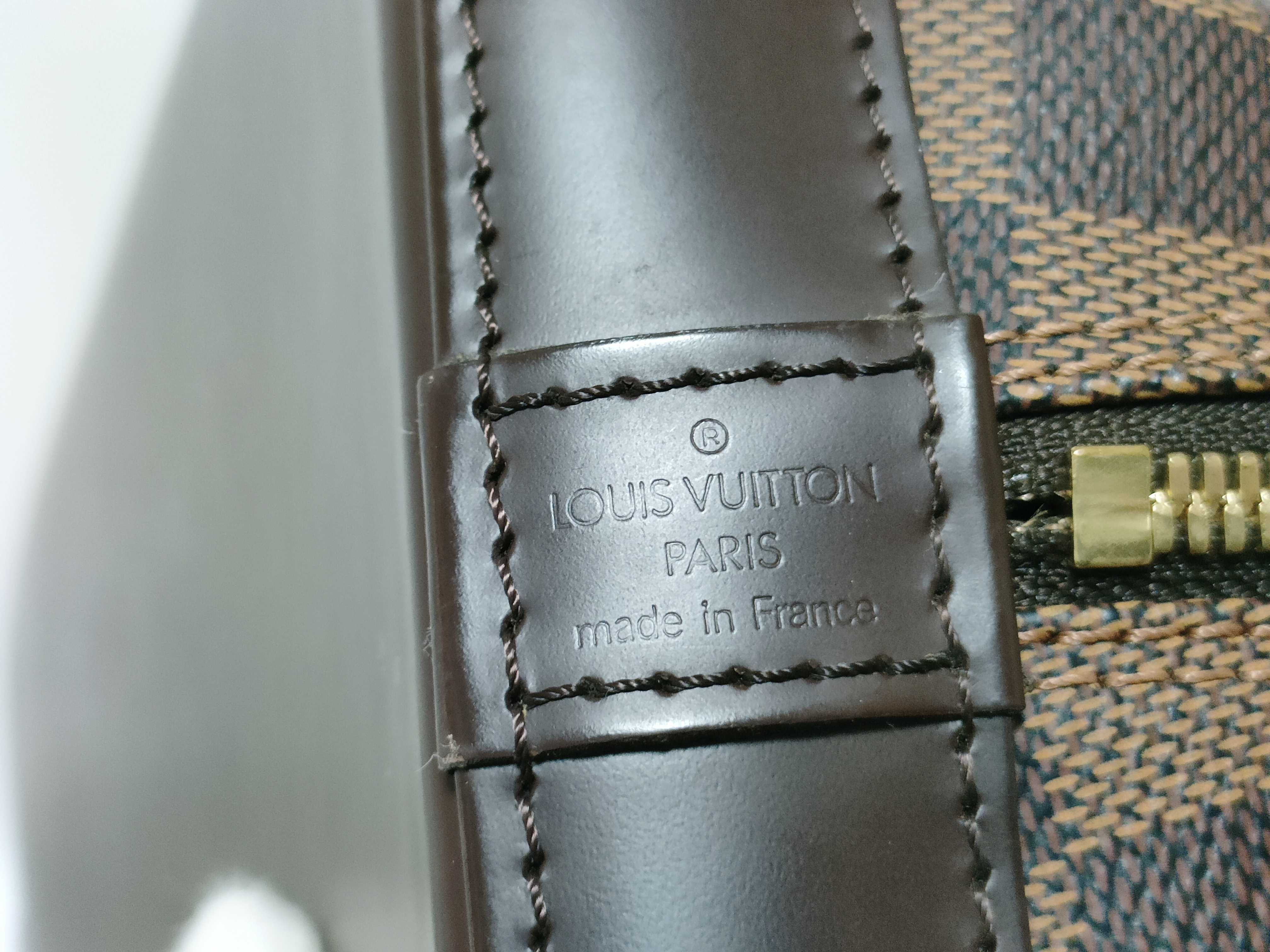 Damier SG- Damier Alma PM N53151 FL1097 Brown Handbag — view 13