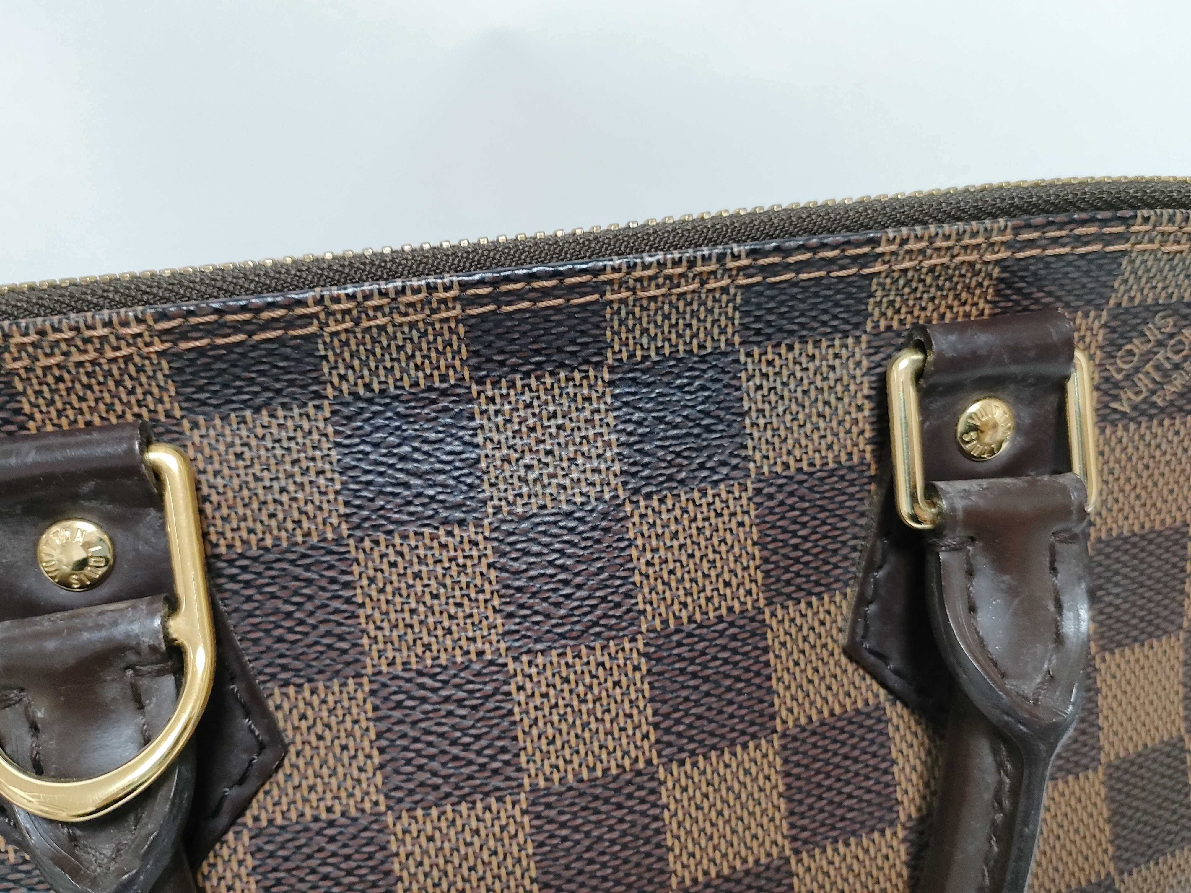 Damier SG- Damier Alma PM N53151 FL1097 Brown Handbag — view 15