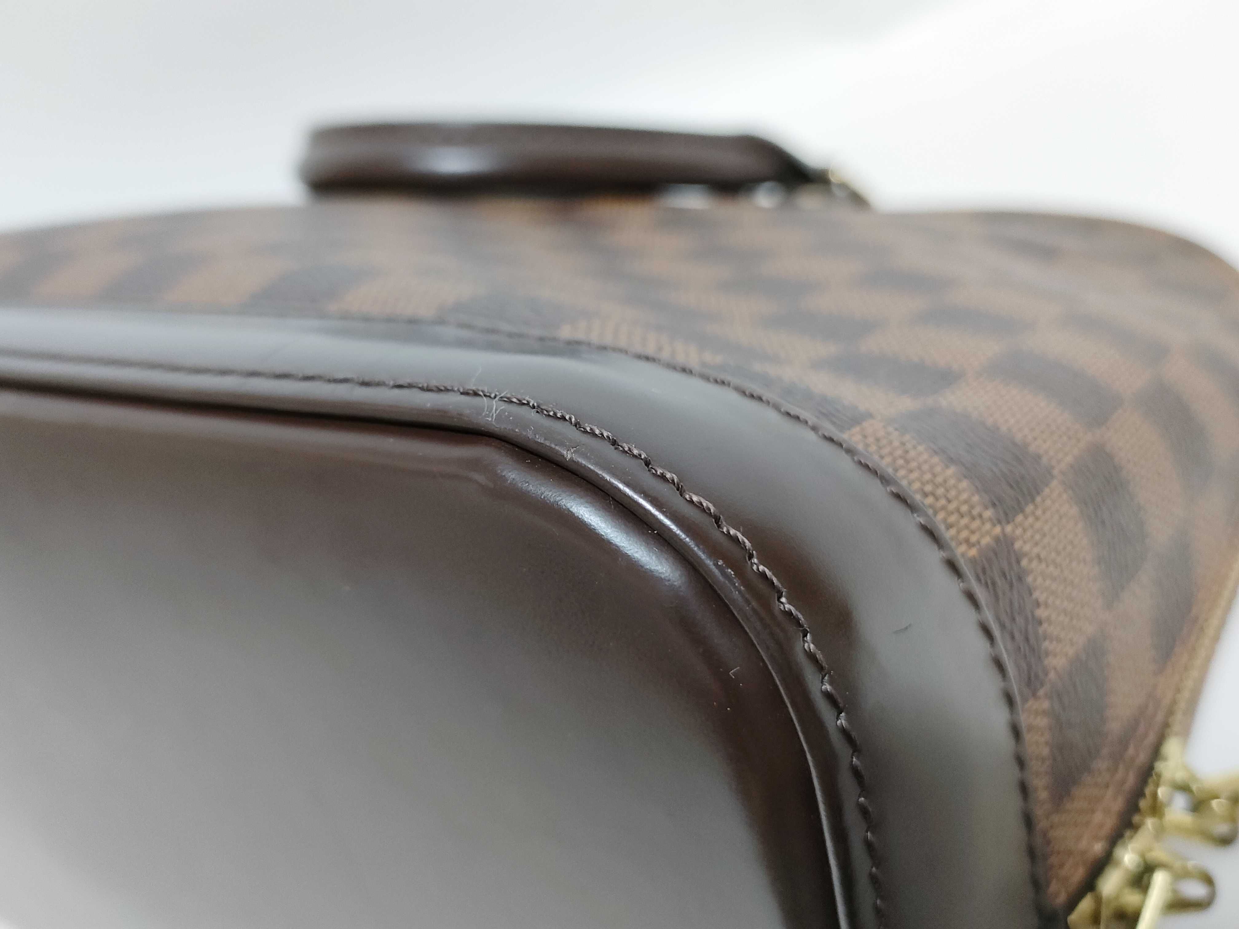 Damier SG- Damier Alma PM N53151 FL1097 Brown Handbag — view 7