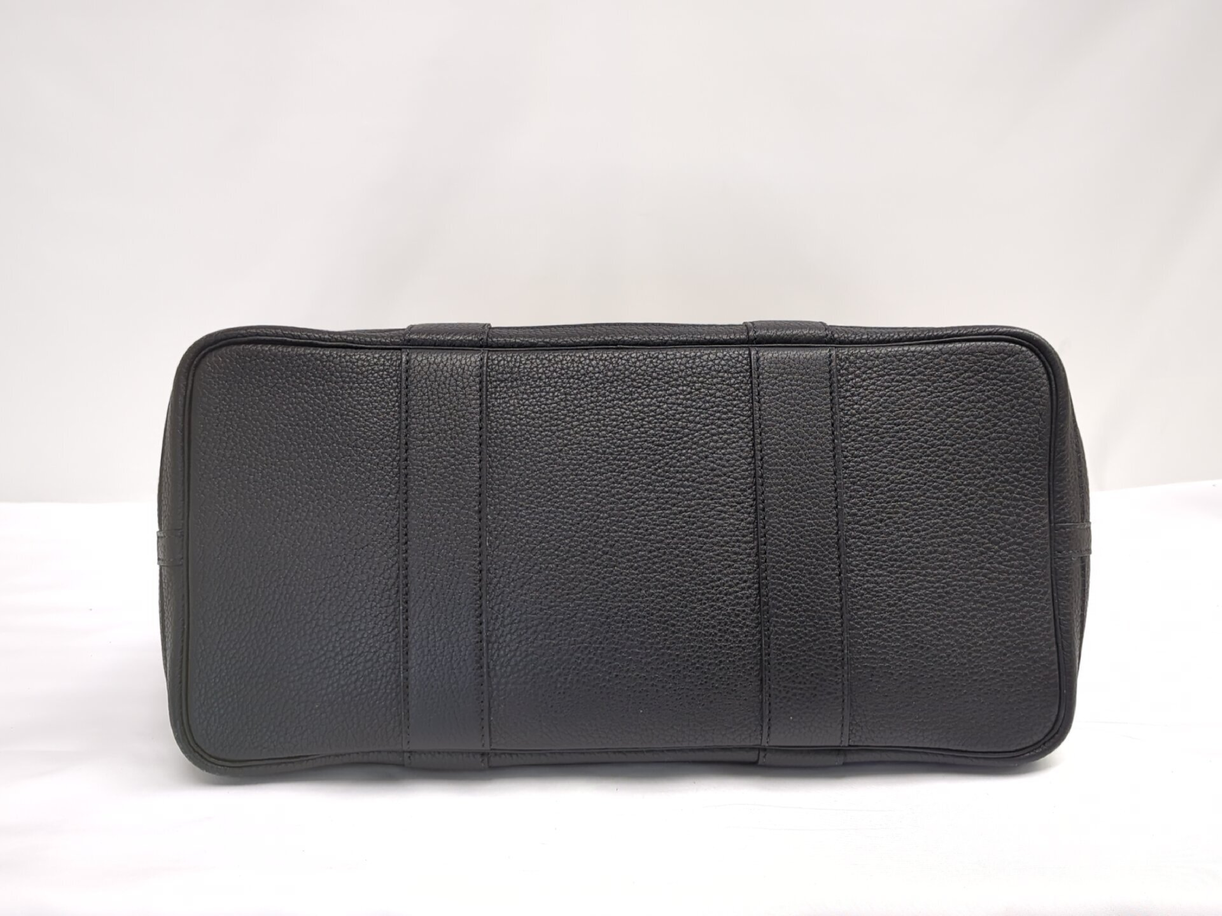 Garden Party 36 PM Negonda Black Tote Bag with Silver Hardware and D Stamp — view 5