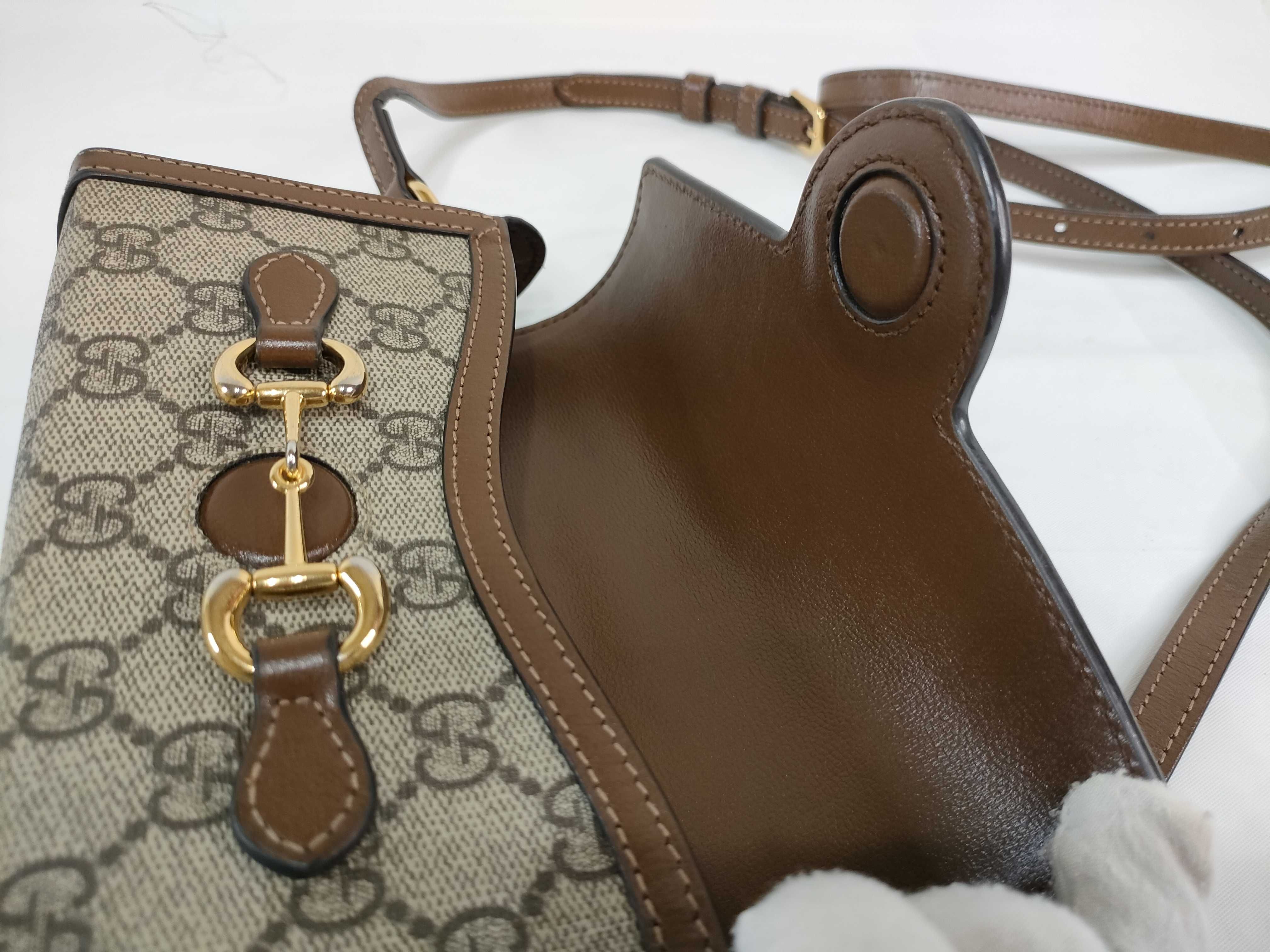 GG Canvas Horsebit Shoulder Bag — view 11