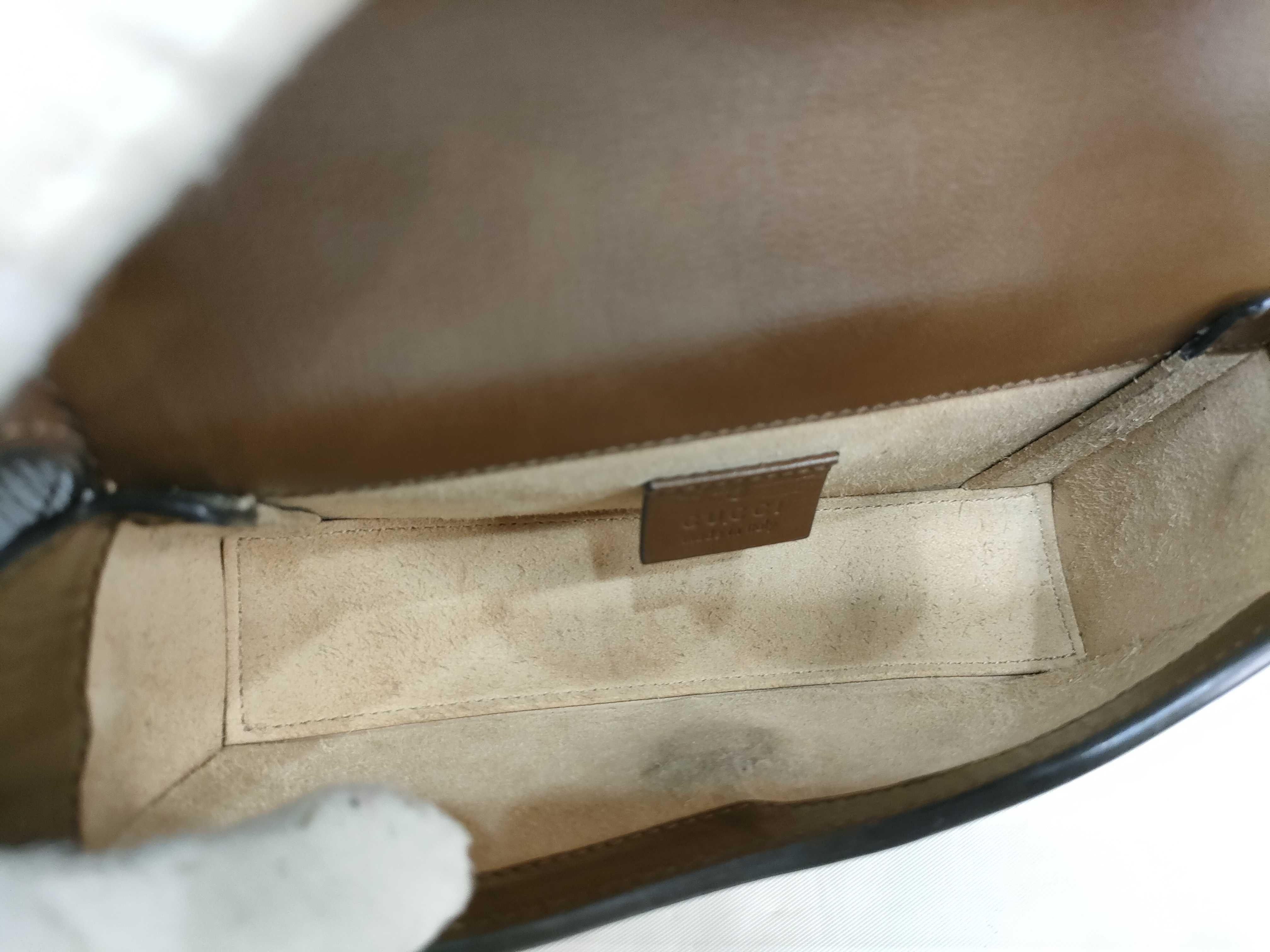 GG Canvas Horsebit Shoulder Bag — view 12